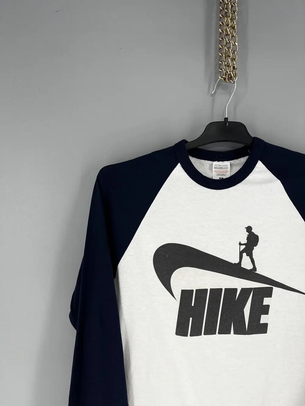 Vintage Vintage 90s "Nike" Hike T-Shirt Big Tag Size US M / EU 48-50 / 2 - 4 Thumbnail