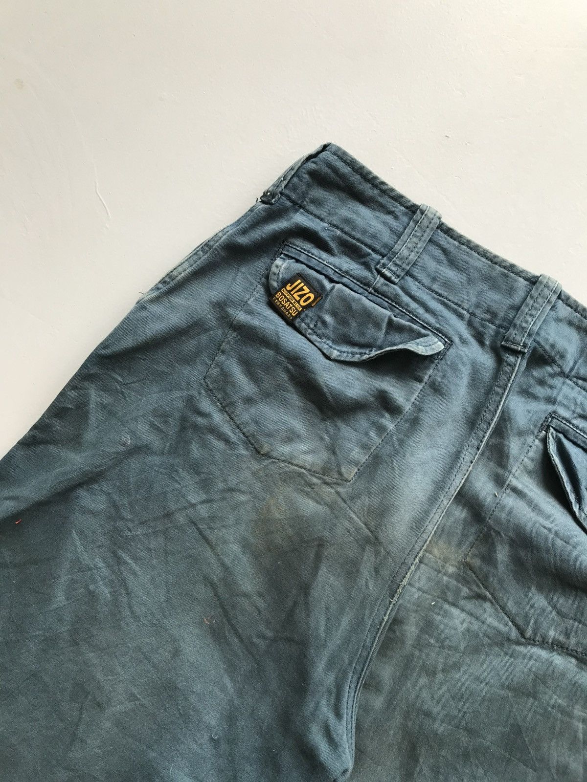 Japanese Brand Vintage Jizo crazy skull embroidered shorts Size US 34 / EU 50 - 4 Thumbnail