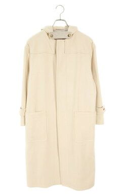 Auralee AURALEE Hooded Coat Wool Silk White Size 0 Size US XS / EU 42 / 0 - 1 Thumbnail