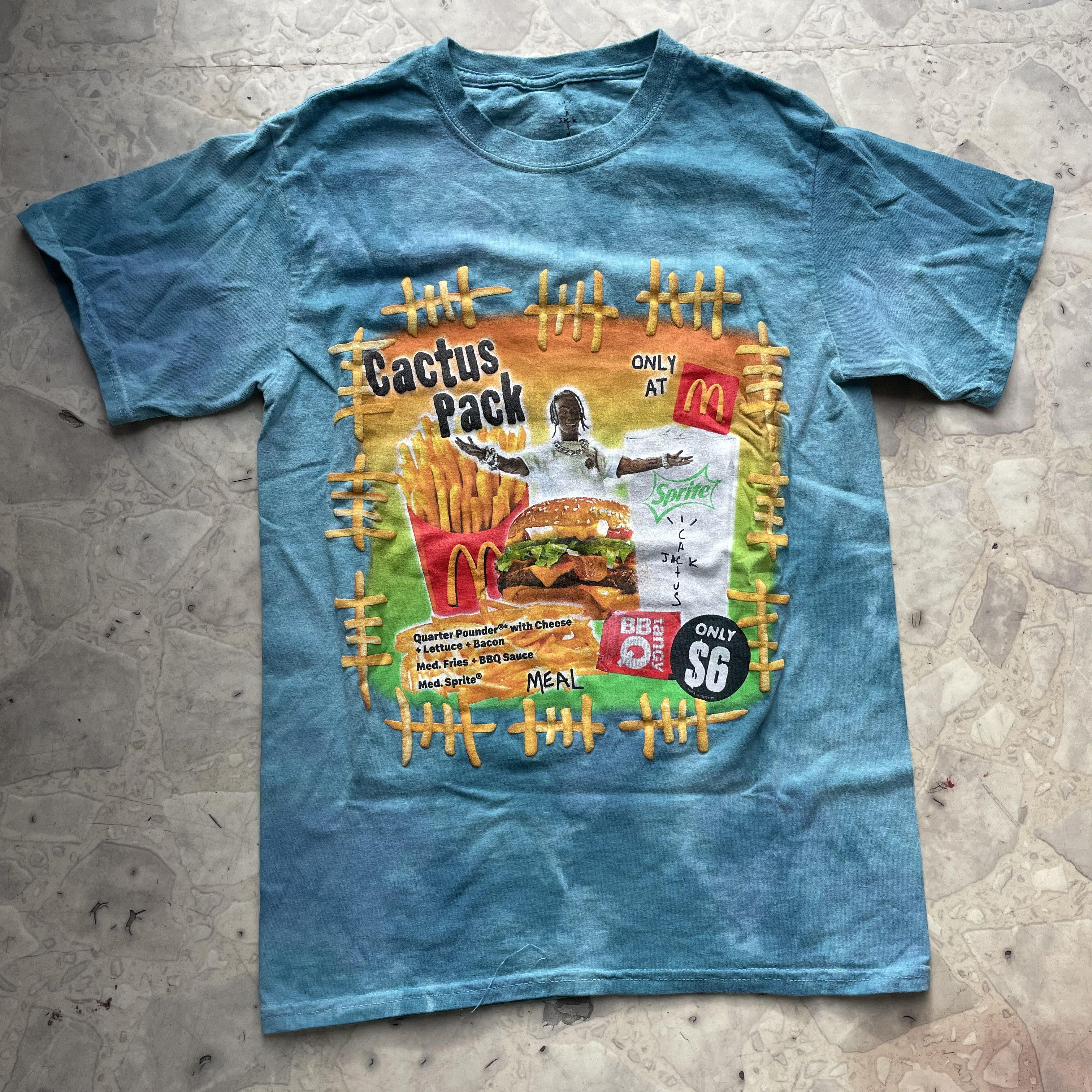 Travis Scott Travis Scott Cactus Jack McDonalds Cactus Pack T-Shirt Sz S Size US S / EU 44-46 / 1 - 1 Thumbnail
