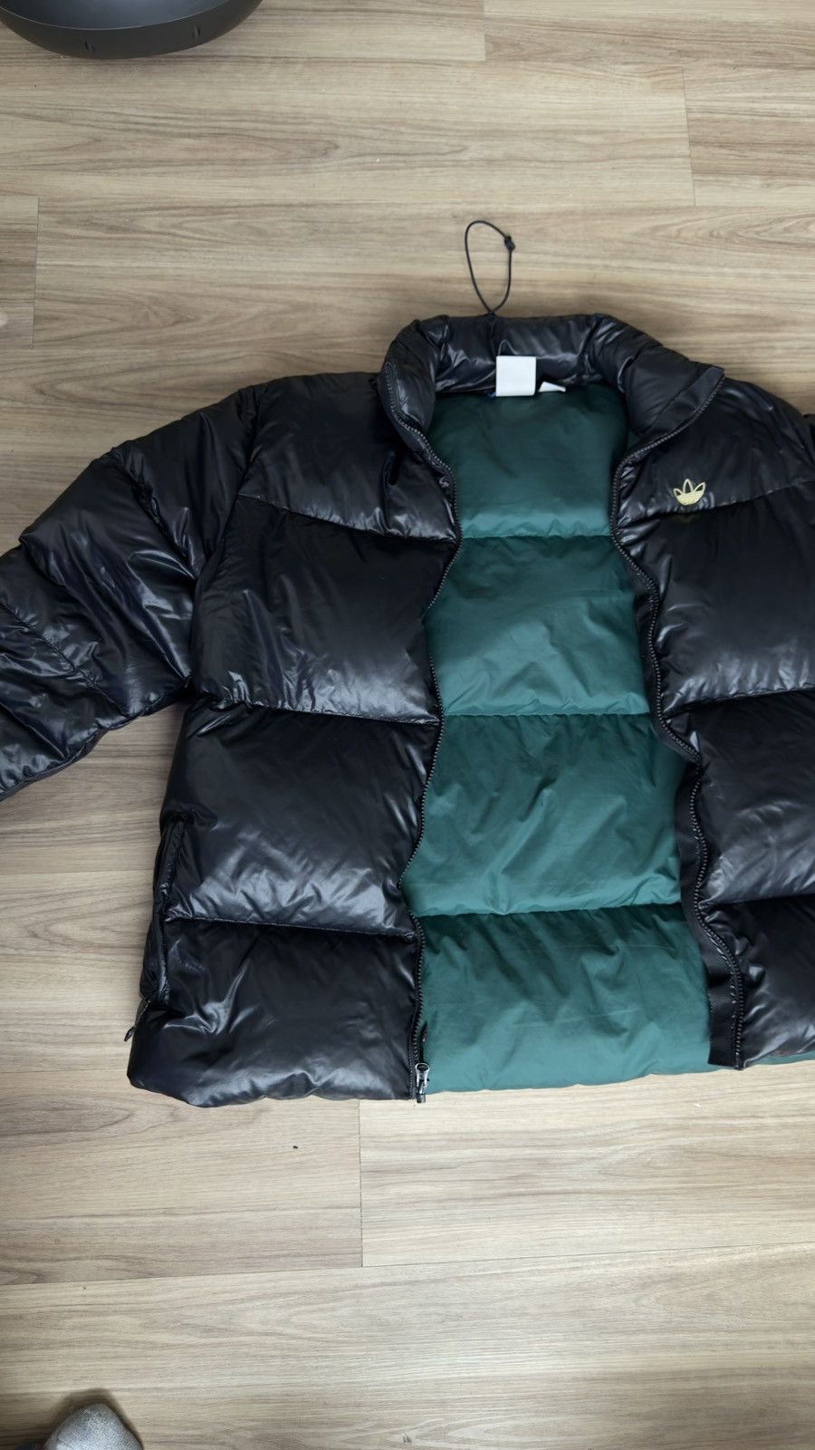 Adidas Adidas Tyshawn Jones NY Puffer Jacket Size US L / EU 52-54 / 3 - 3 Thumbnail