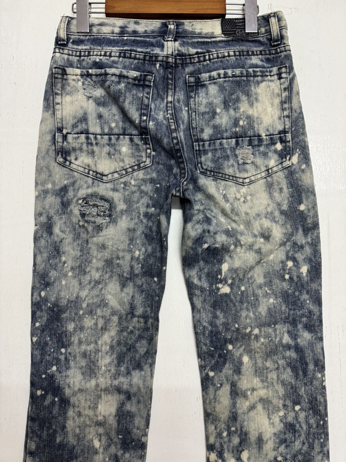 Vintage Gs denim distress Size US 31 - 6 Thumbnail