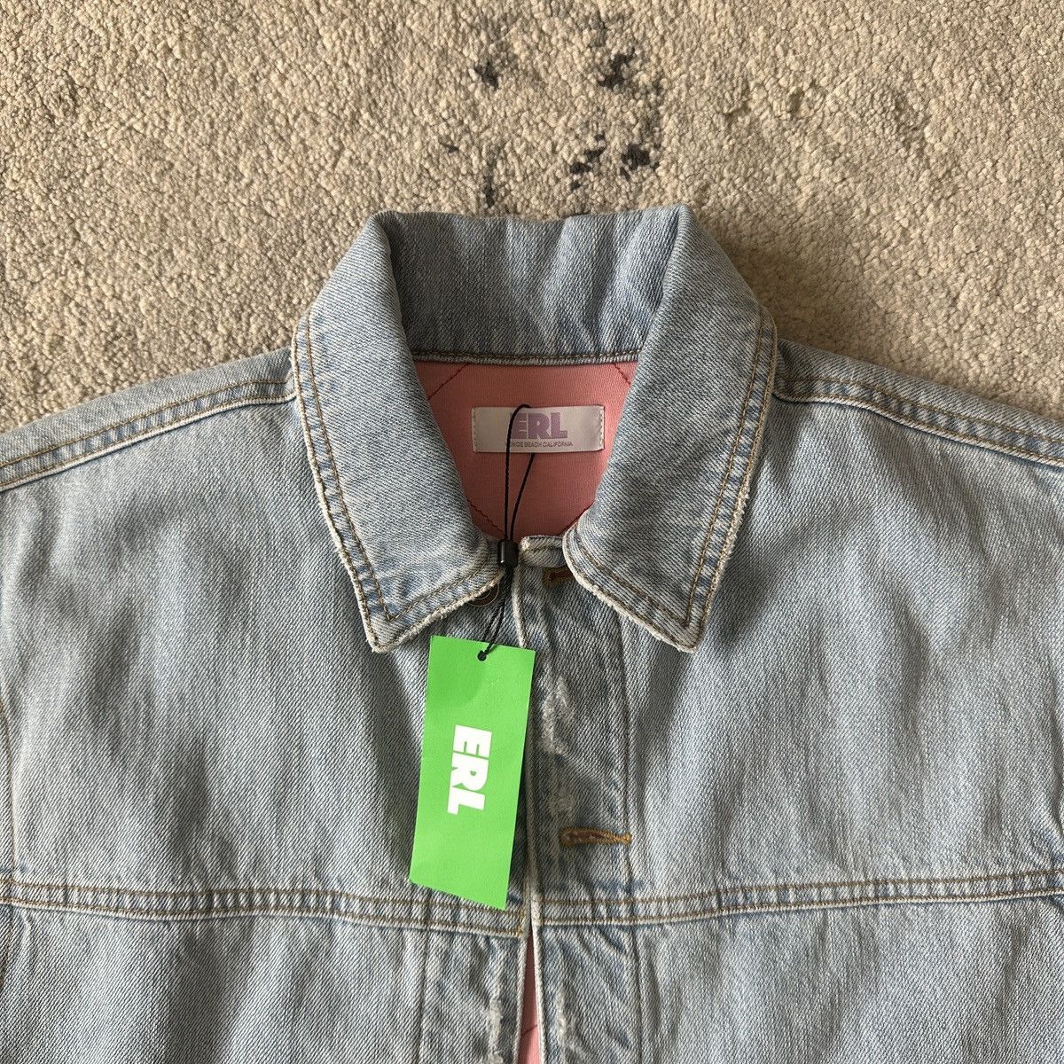 ERL ERL Denim Sleeveless Jacket Size S / US 4 / IT 40 - 2 Thumbnail