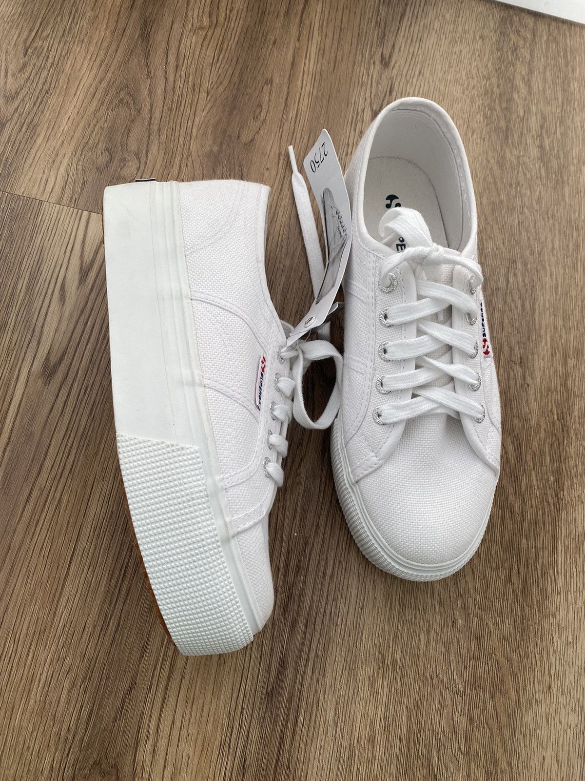 Superga Superga 2750 core Platform Sneakers unisex White - Size 7 Size US 7.5 / IT 37.5 - 12 Thumbnail