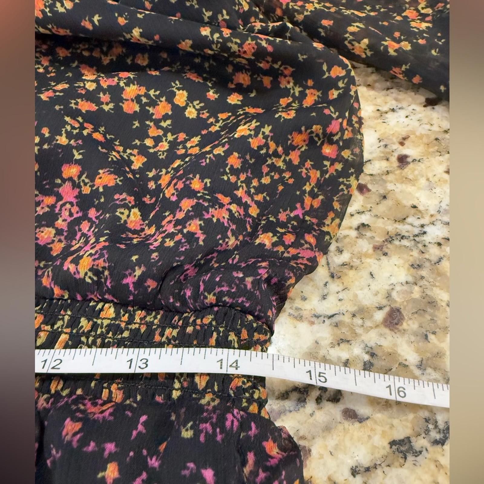 Other Jessica Simpson ditsy floral sheer back midi dress SZ SM Size S / US 4 / IT 40 - 11 Thumbnail