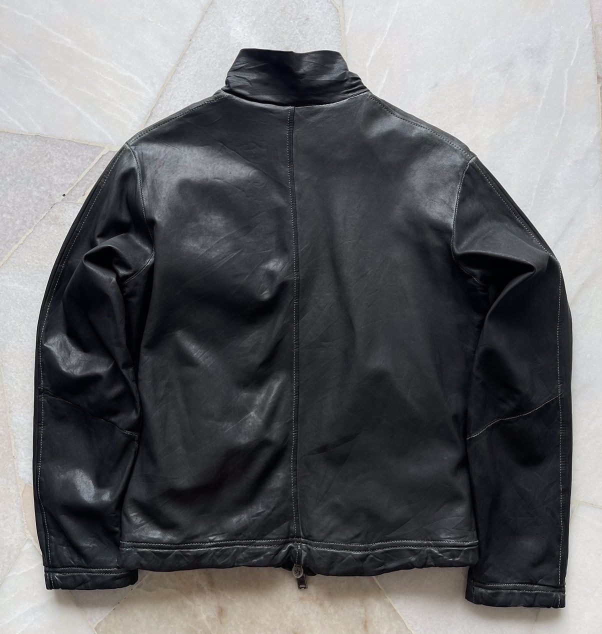 Giorgio Brato Giorgio Brato Vera Pelle Leather Jacket Size US S / EU 44-46 / 1 - 6 Thumbnail