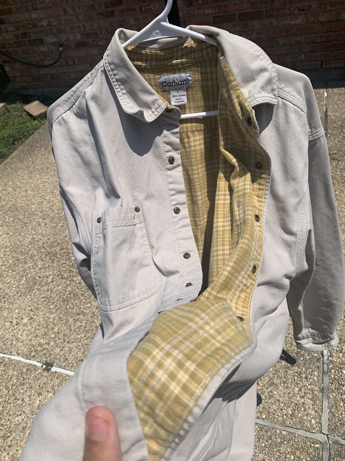 Carhartt × Vintage Vintage Carhartt Denim Jacket Size US L / EU 52-54 / 3 - 3 Thumbnail