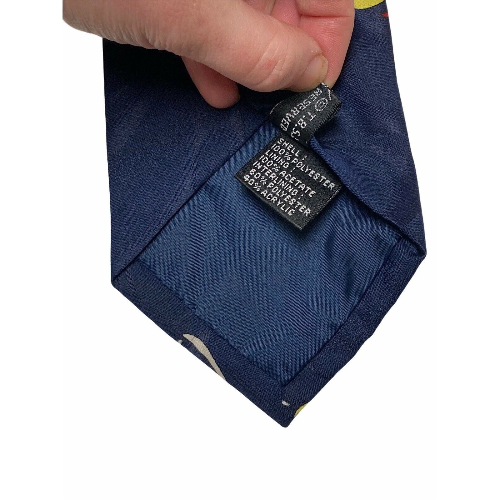 Vintage Hanna Barbera Yogi Bear Jetsons Flintstones Scooby Necktie Size ONE SIZE - 4 Thumbnail