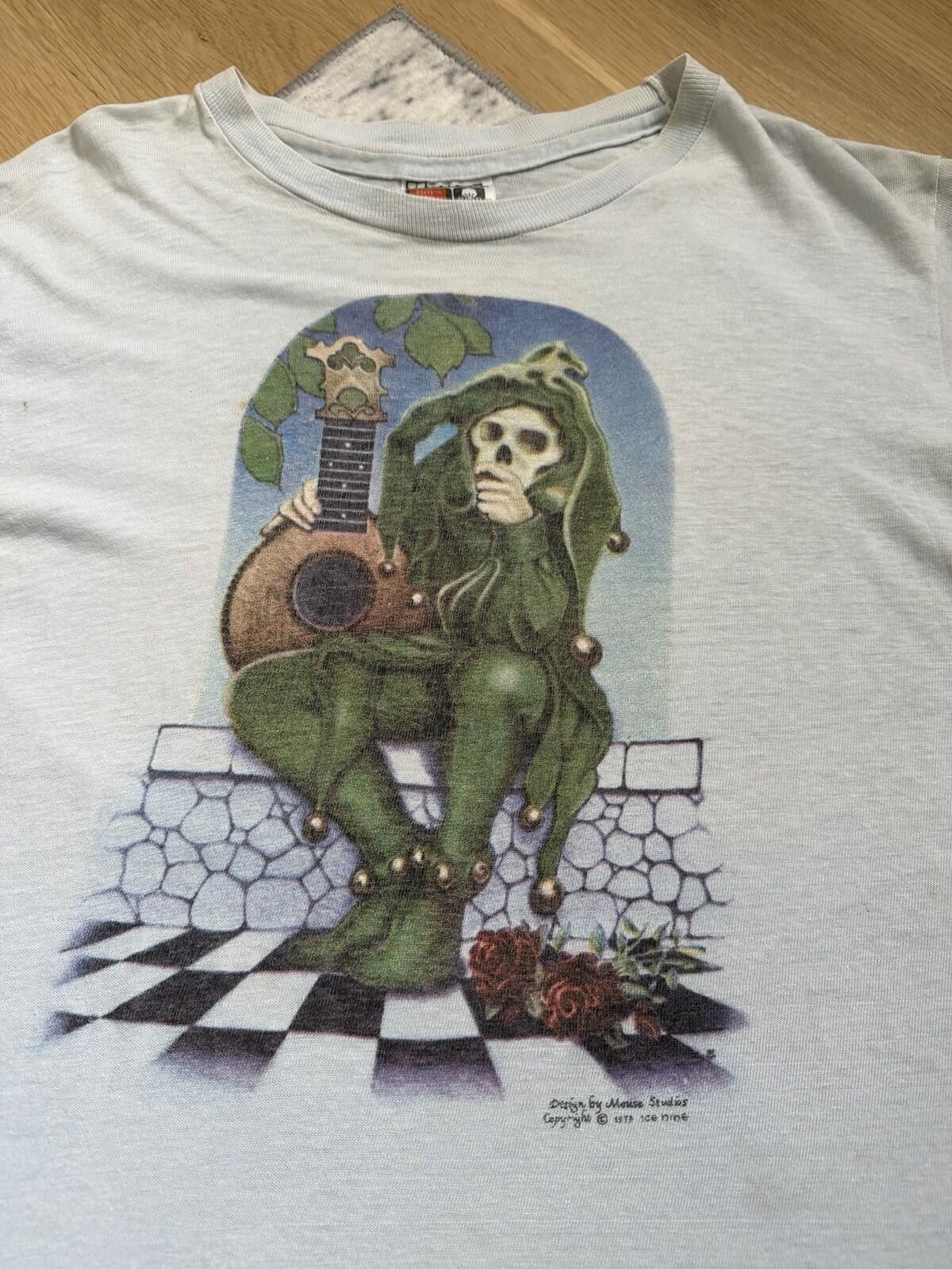 Grateful Dead 70s Grateful Dead Stanley Mouse Jester T-Shirt Size Medium Size US M / EU 48-50 / 2 - 2 Thumbnail