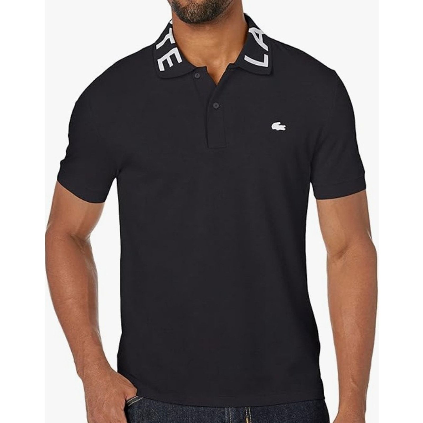Lacoste Lacoste Men's Short Sleeve Slim Fit Branded Polo Navy 2XL Size US XXL / EU 58 / 5 - 1 Thumbnail