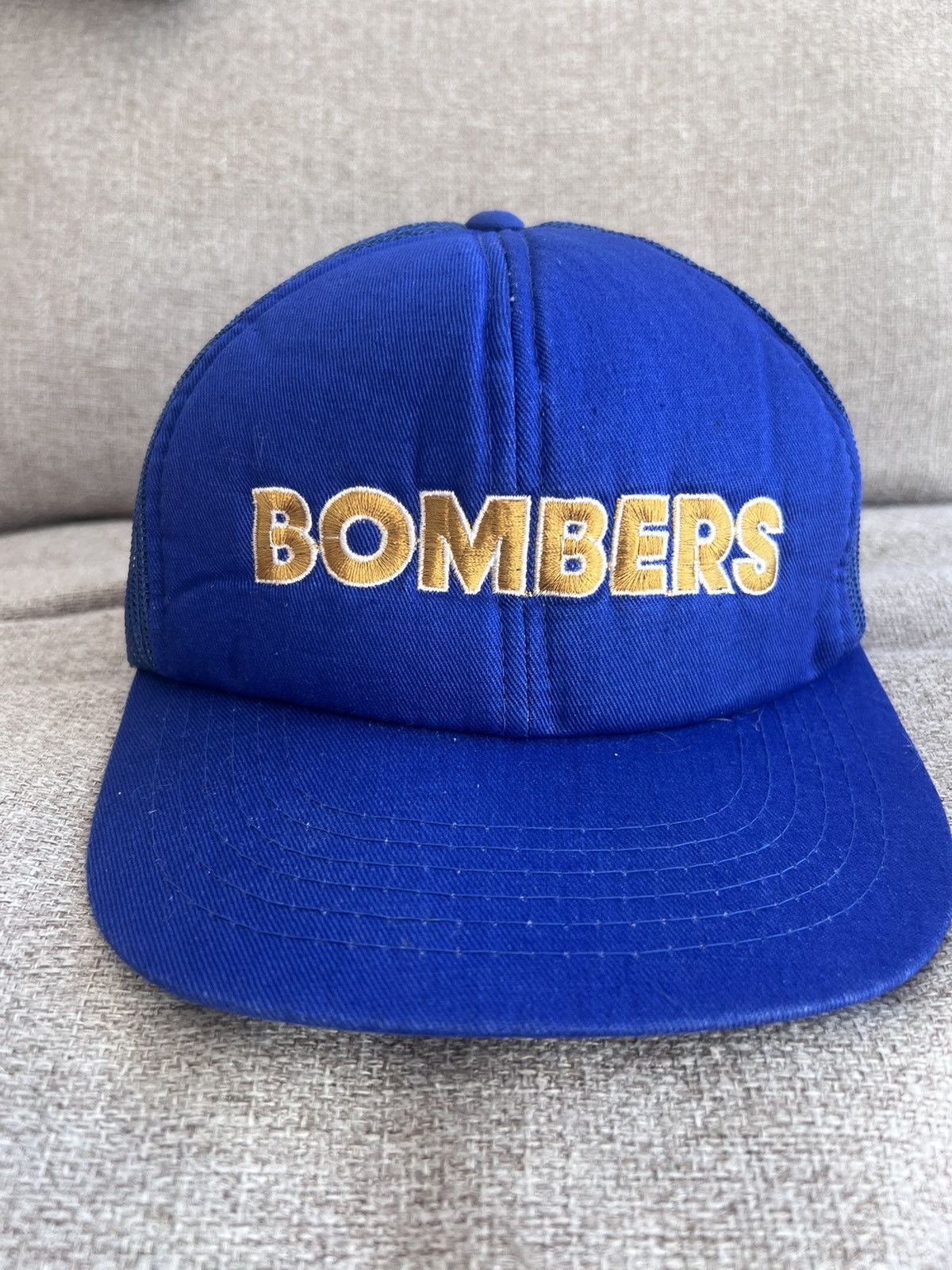 Vintage Vintage Winnipeg Blue Bombers Snapback Trucker Hat Football Size ONE SIZE - 1 Thumbnail
