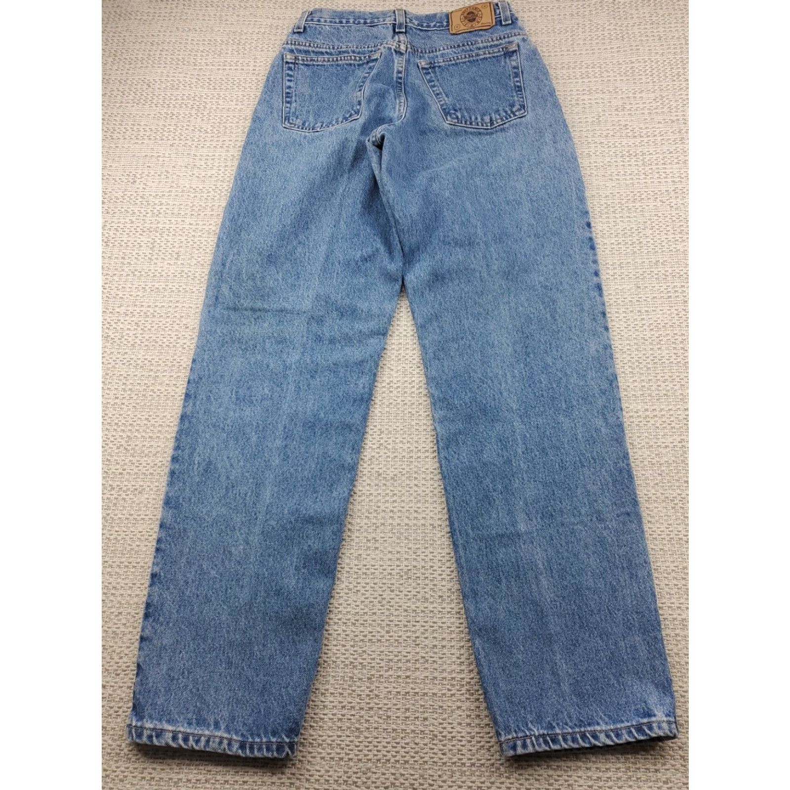 Denime VINTAGE Brittania Denim Jeans Pants Mens 29x32 Blue 90s 80s Relaxed Fit Jeans Pants Mens Blue Denim 1990s Brittania New Wave Casual Size US 29 - 2 Thumbnail