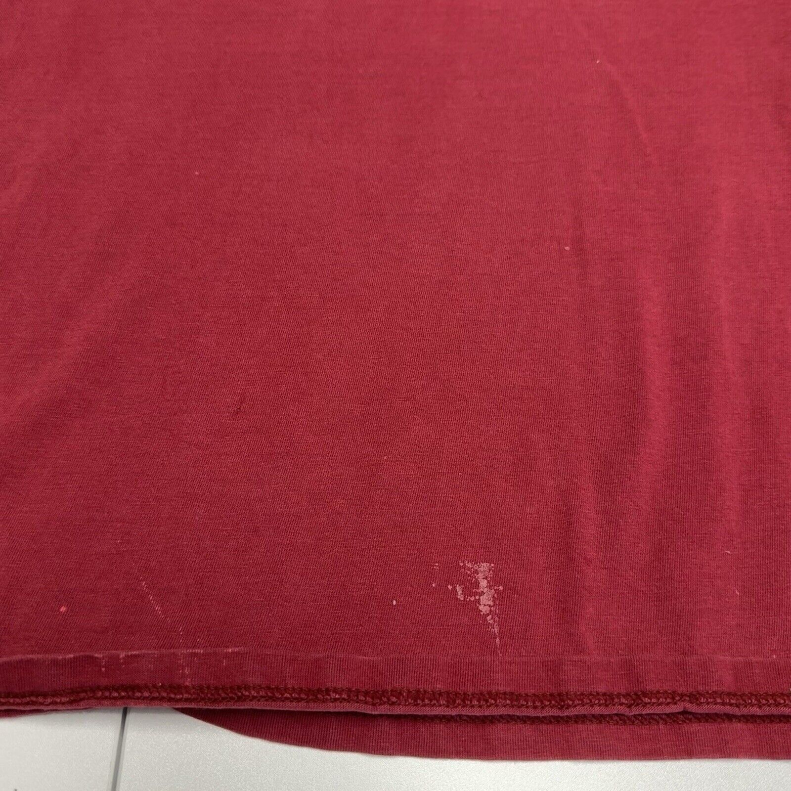 Nike Vintage Y2k Nike T Shirt Mens XL Red Maroon Sportswear Embro Size US XL / EU 56 / 4 - 9 Thumbnail