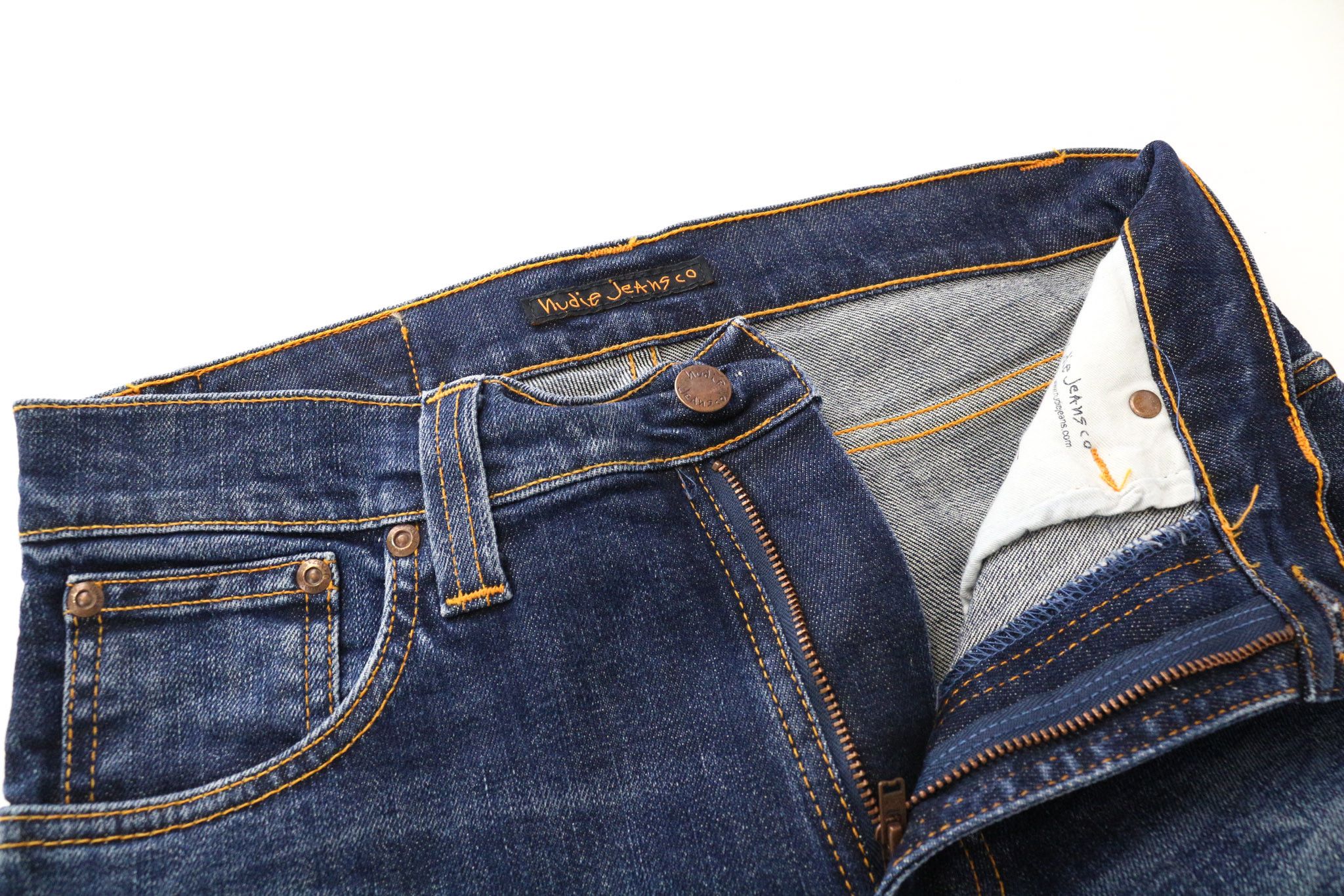Nudie Jeans SLIM JIM W30/L32 Blue Stretch Jeans 74992 Size US 30 / EU 46 - 3 Thumbnail