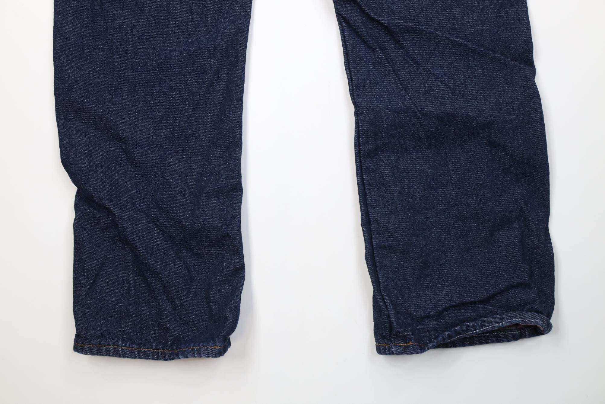 Dickies Vintage Y2K Dickies Fit Flannel Lined Wide Leg Denim Jeans Size US 40 / EU 56 - 12 Thumbnail