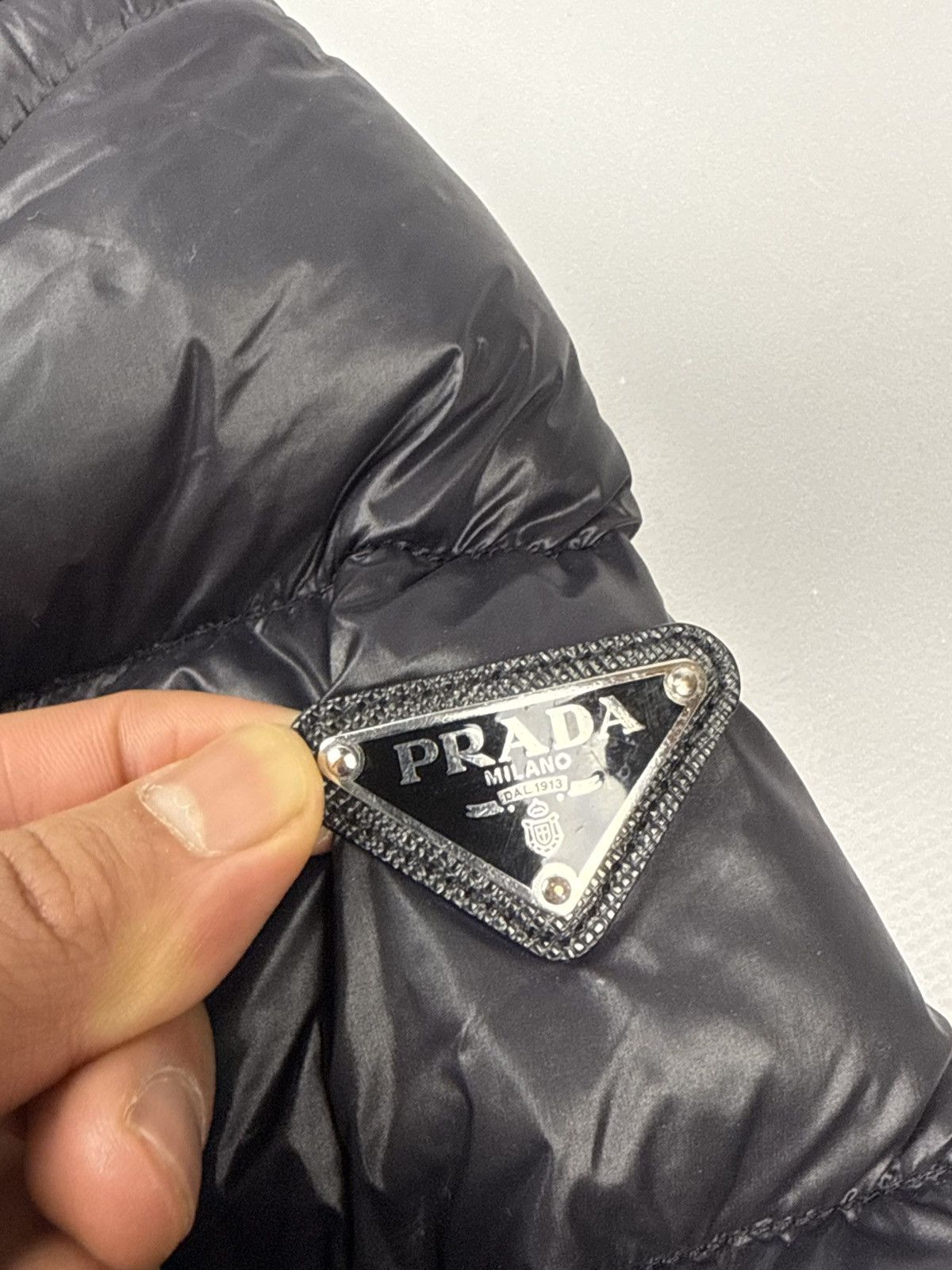 Prada Prada Black Puffer Jacket Winter Outerwear size M Size US M / EU 48-50 / 2 - 8 Thumbnail