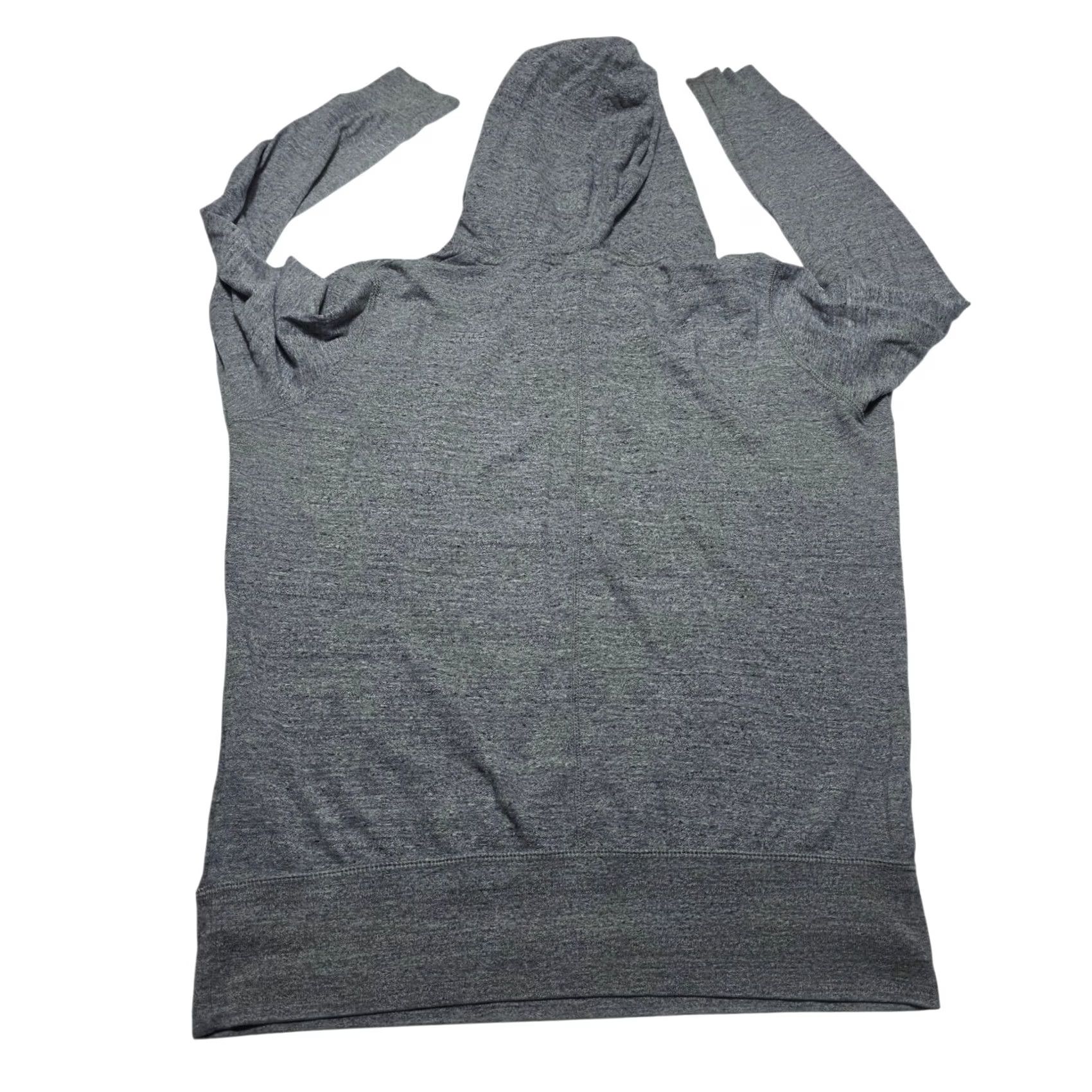 Nike Nike Women's Sportswear Carbon Heather Sail Hoodie Size L Front Pocket Hoodie Womens Mens? Size L / US 10 / IT 46 - 3 Thumbnail