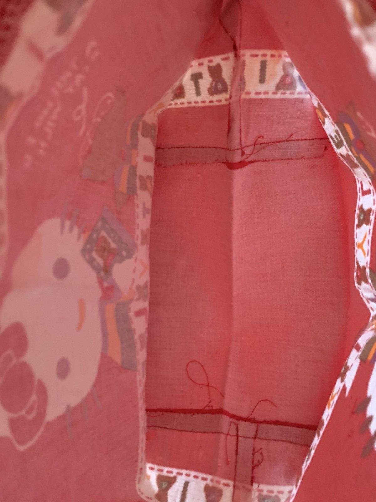 Vintage Vintage Thrifted Japanese Hello Kitty 90s Cotton Minibag Size ONE SIZE - 9 Thumbnail