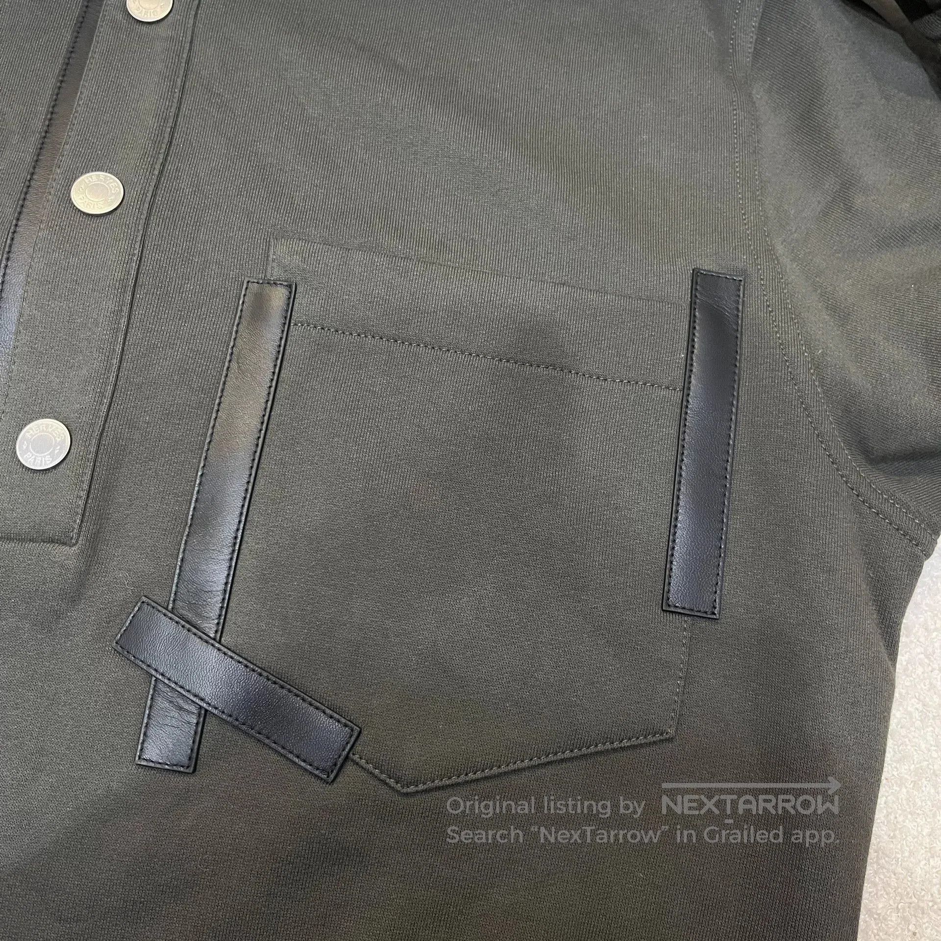 Hermes Hermes Stand Collar Fleece Sweatshirt M. Size US M / EU 48-50 / 2 - 9 Thumbnail