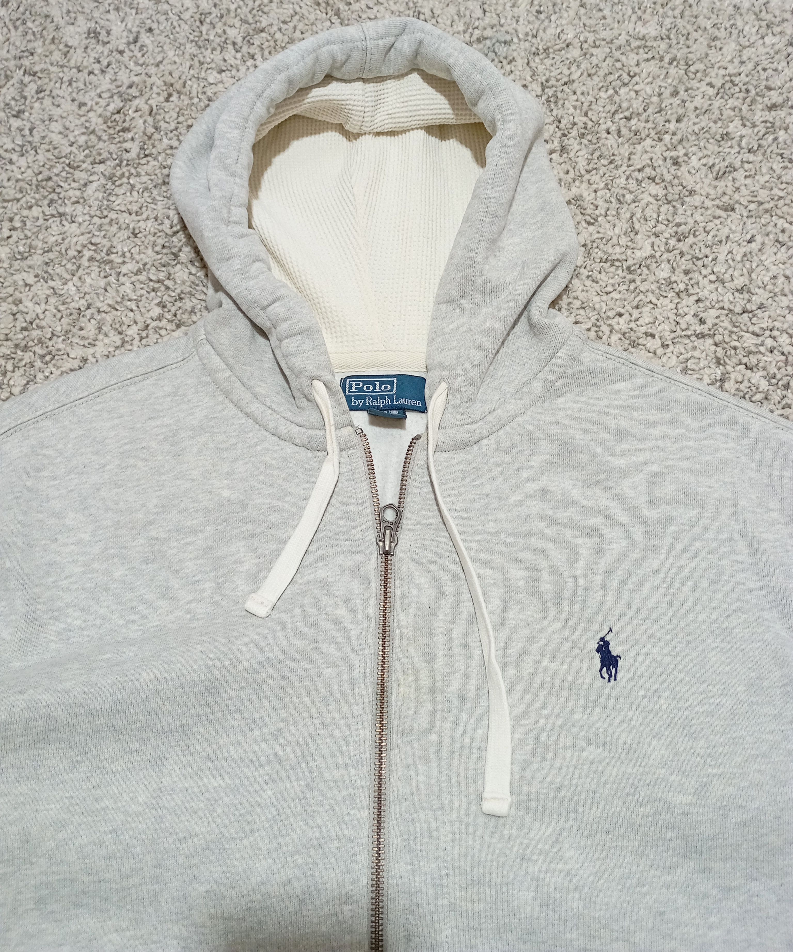 Polo Ralph Lauren Polo Ralph Lauren Zip Hoodie Vintage RL Pullover 90s Size US XL / EU 56 / 4 - 3 Thumbnail