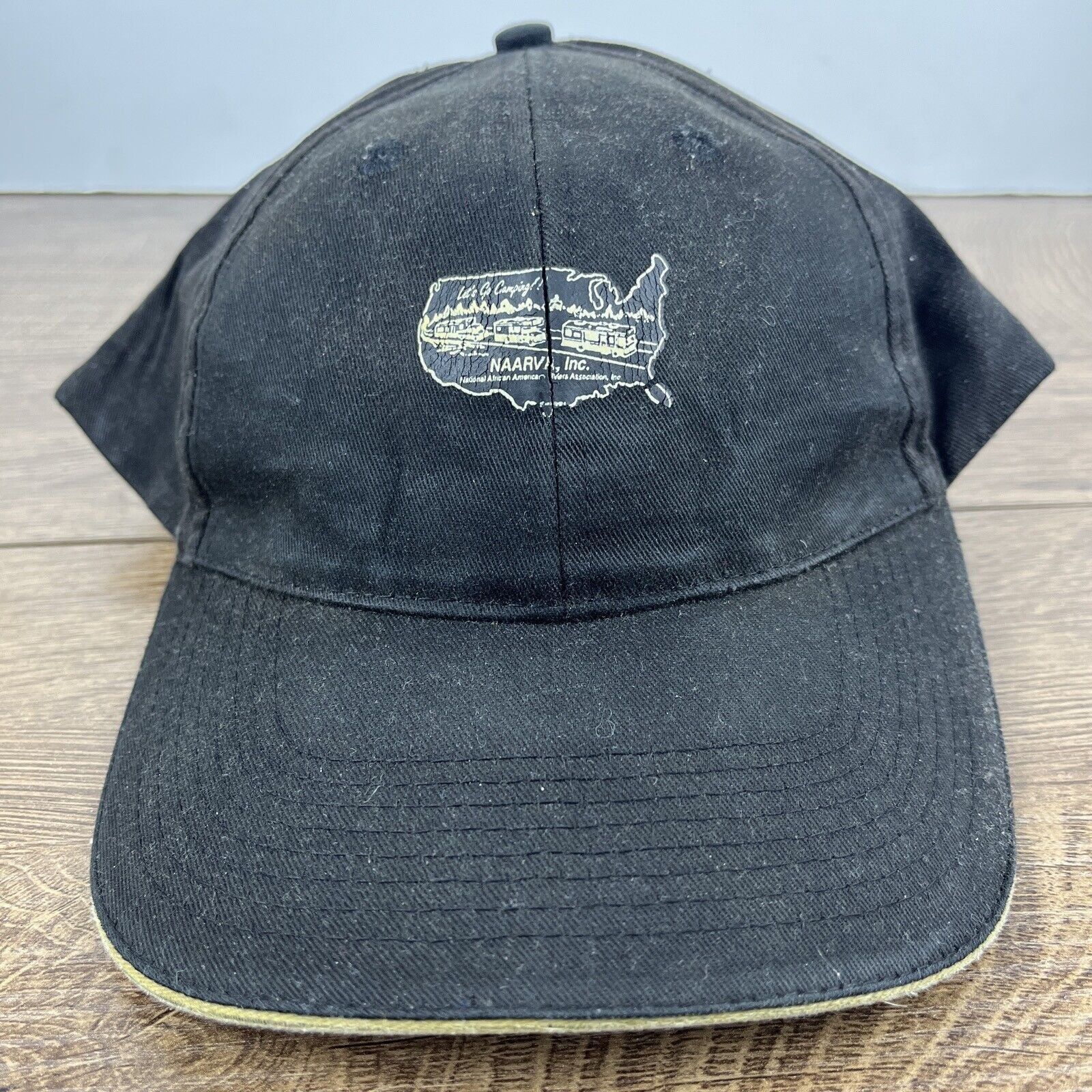Other NAARVA Camping Hat Black Hat Adjustable Adult Size Hat Black Size ONE SIZE - 5 Thumbnail