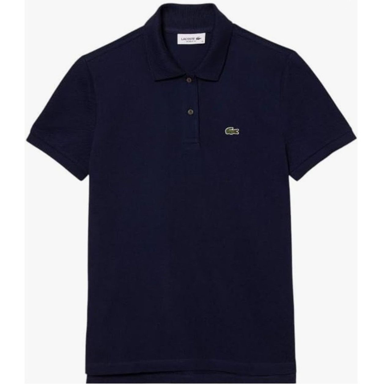 Lacoste Lacoste Women's Regular Fit Soft Cotton Petit Polo Navy 0 Size XS / US 0-2 / IT 36-38 - 1 Thumbnail