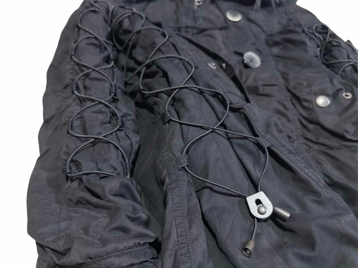 14th Addiction × Japanese Brand × Le Grande Bleu (L.G.B.) 🔥Sick Y2K Lip Service Parachute Fur Parka Jacket Drawstring Size US M / EU 48-50 / 2 - 8 Thumbnail