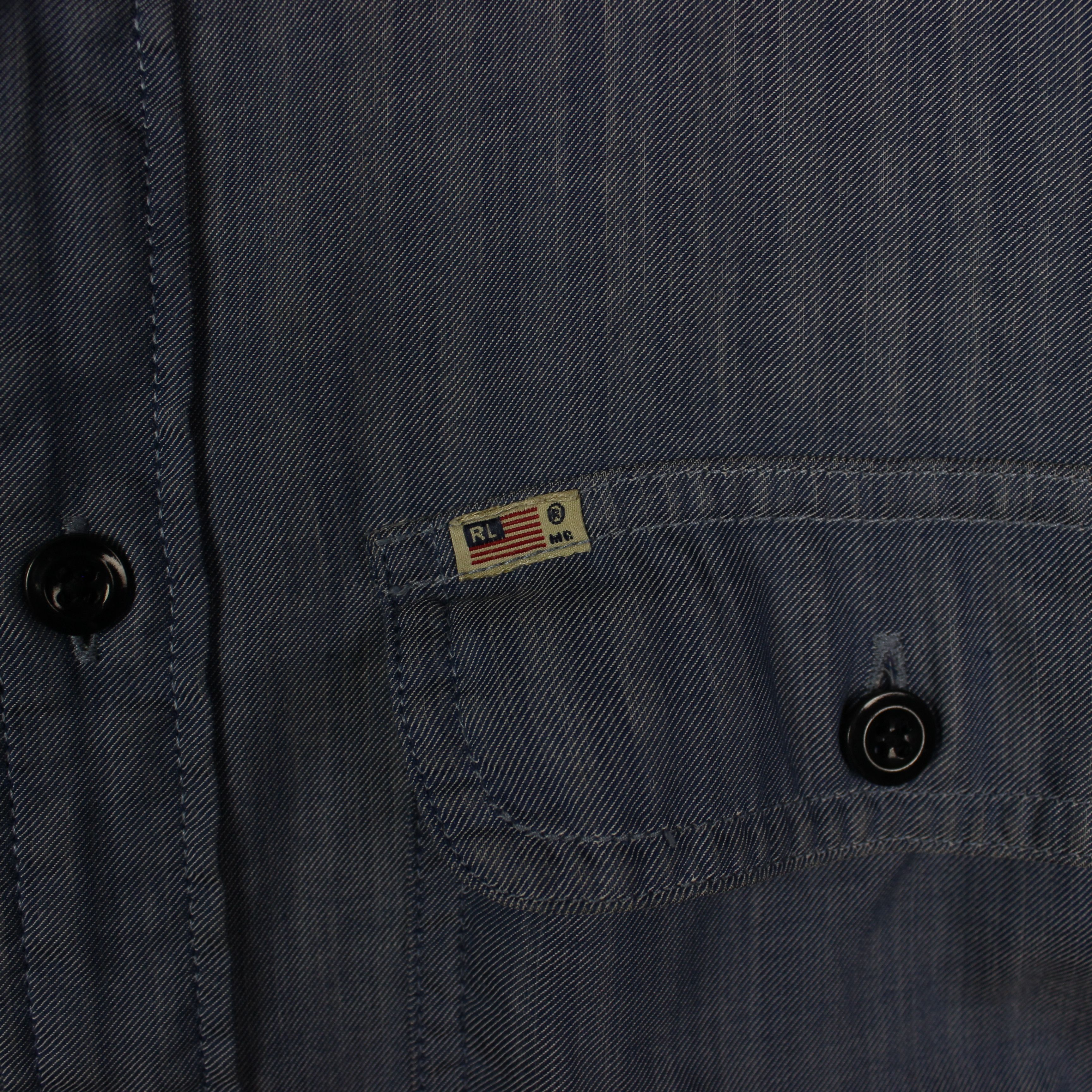 Polo Ralph Lauren Polo Ralph lauren jeans Co shirt men cotton blue M L Size US M / EU 48-50 / 2 - 3 Thumbnail
