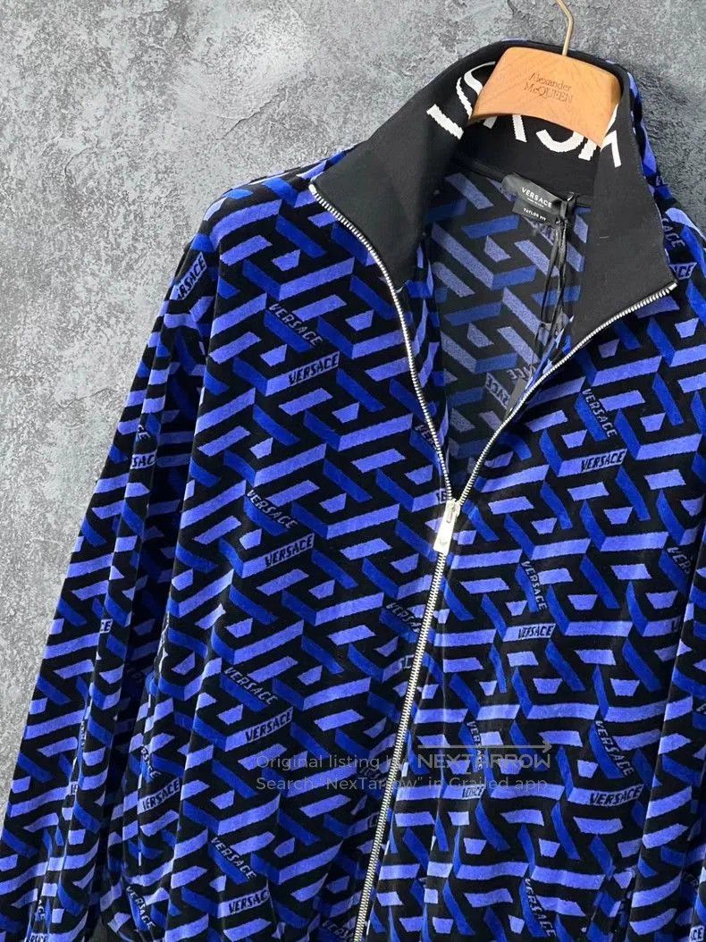 Versace VERSACE Maze Collection Cotton Jacket. Size US S / EU 44-46 / 1 - 4 Thumbnail