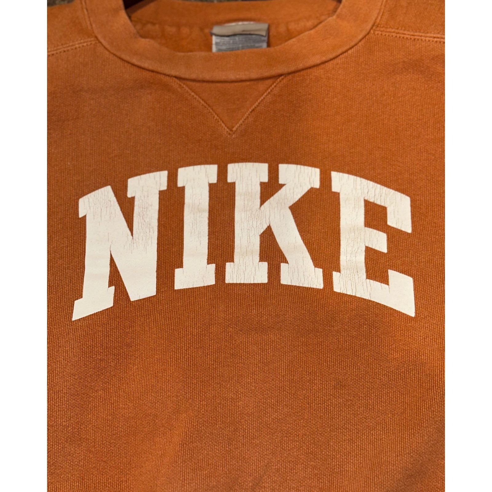 Nike Nike Burnt Orange Crewneck Sweatshirt 🧡👕 Size L Size US L / EU 52-54 / 3 - 4 Thumbnail