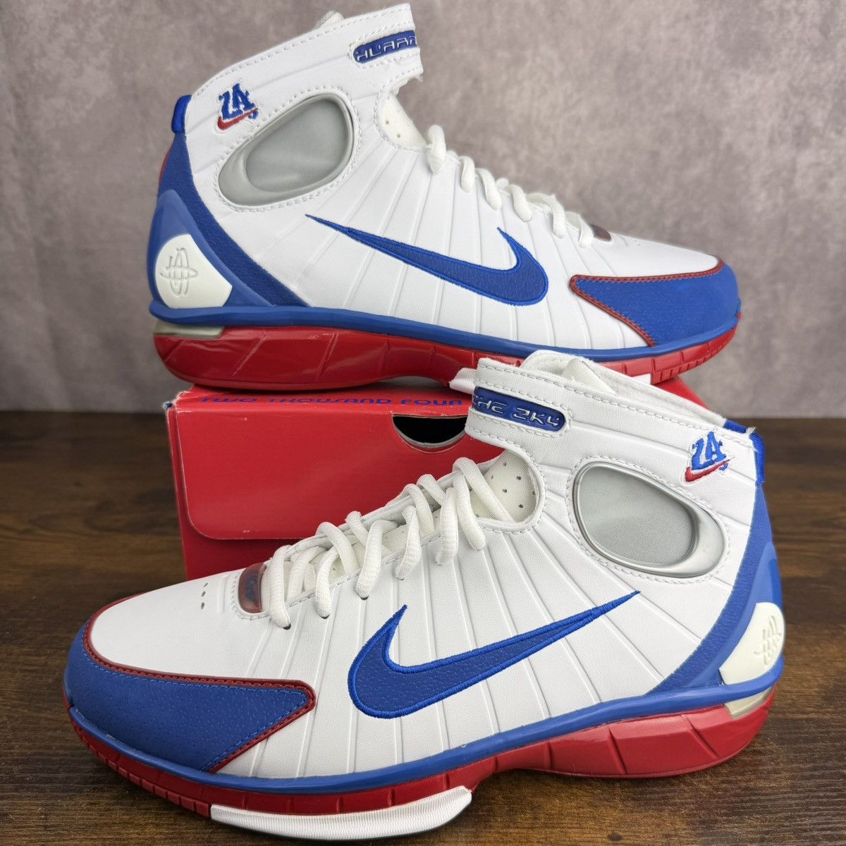 Nike NEW Nike Air Zoom Huarache 2K4 All-Star 2004 Sz 8 308475-146 Size US 8 / EU 41 - 2 Thumbnail