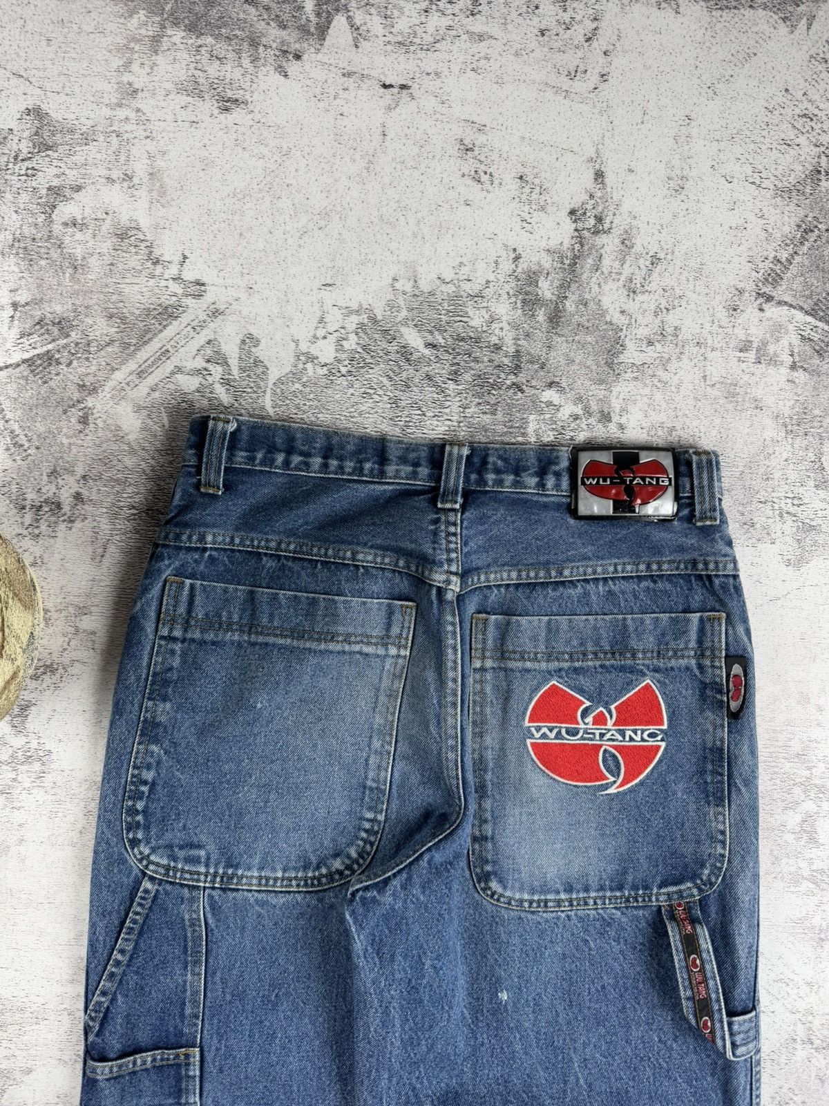 Wu-Tang Clan WU-TANG VINTAGE DENIM RAP HIP HOP BAGGY SKATE JEANS PANTS Size US 34 / EU 50 - 14 Thumbnail