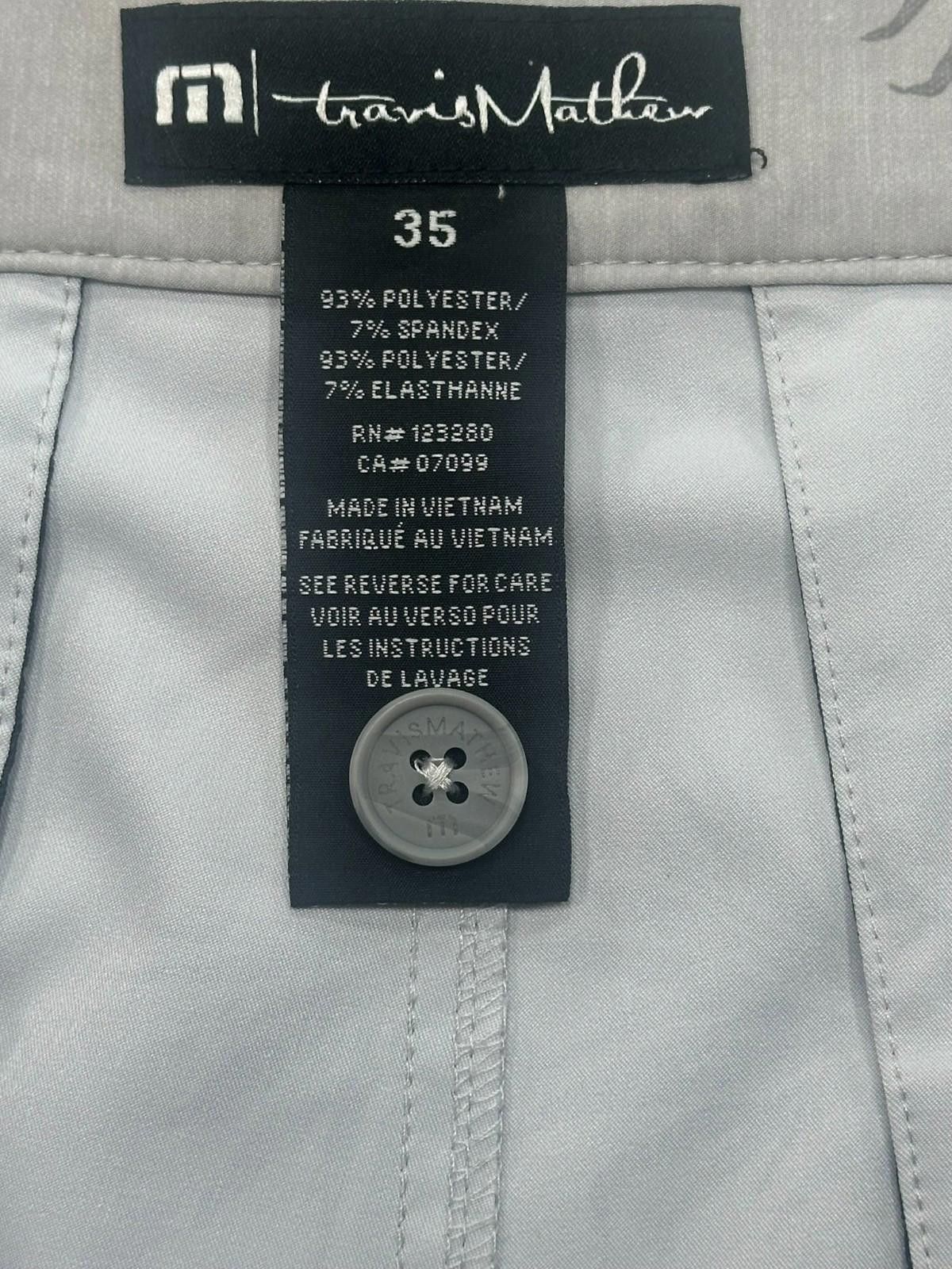 TravisMathew Travis Mathew Pineapple Print Flat Chino Shorts Gray L Size US 34 / EU 50 - 9 Thumbnail