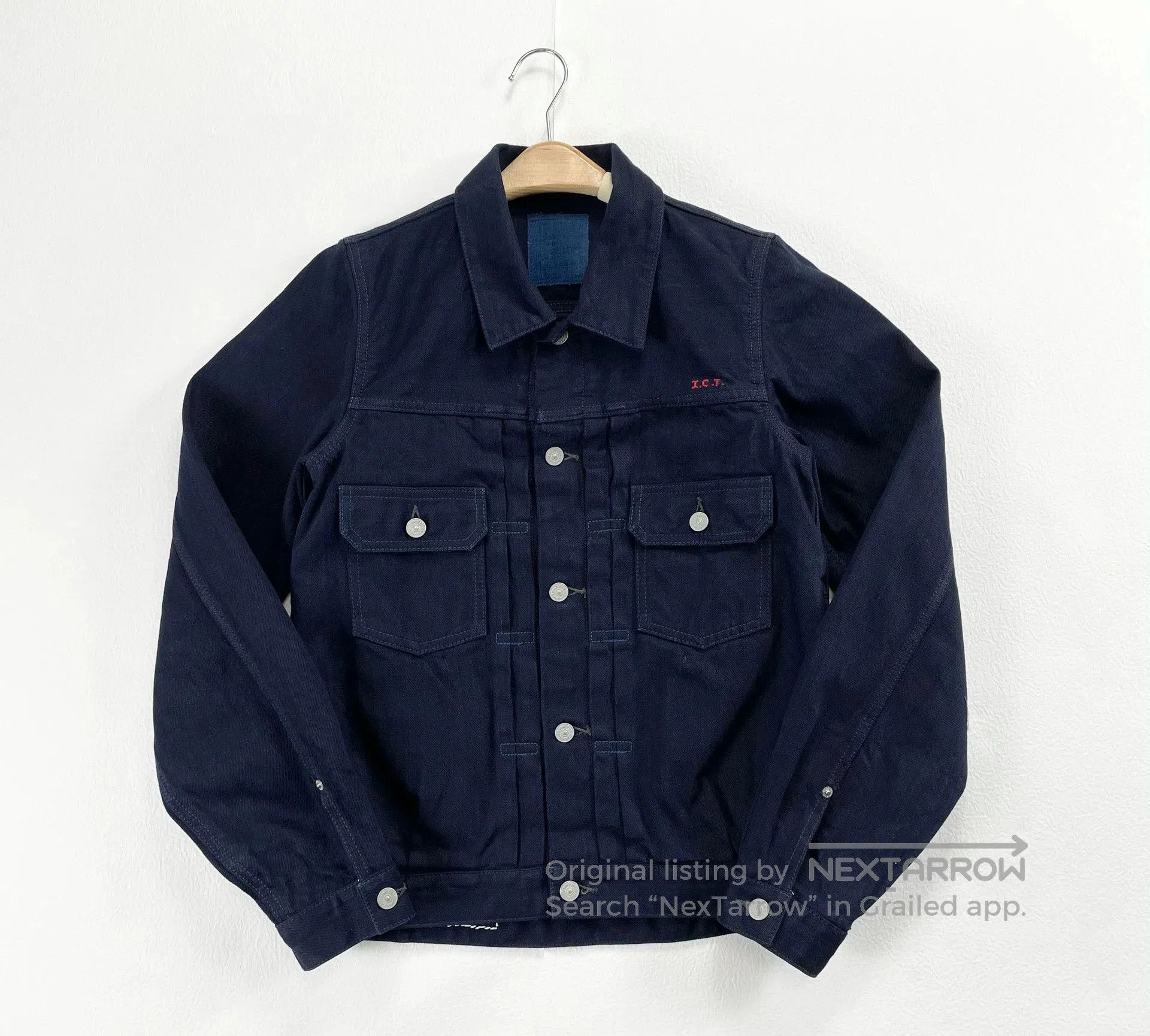 Visvim visvim ict jumbo 101 natural dye denim jacket. Size US M / EU 48-50 / 2 - 2 Thumbnail