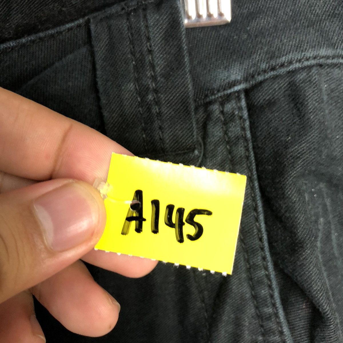 Japanese Brand Matchstick Black Cargo Multipocket Pants #A145 Size US 34 / EU 50 - 16 Thumbnail