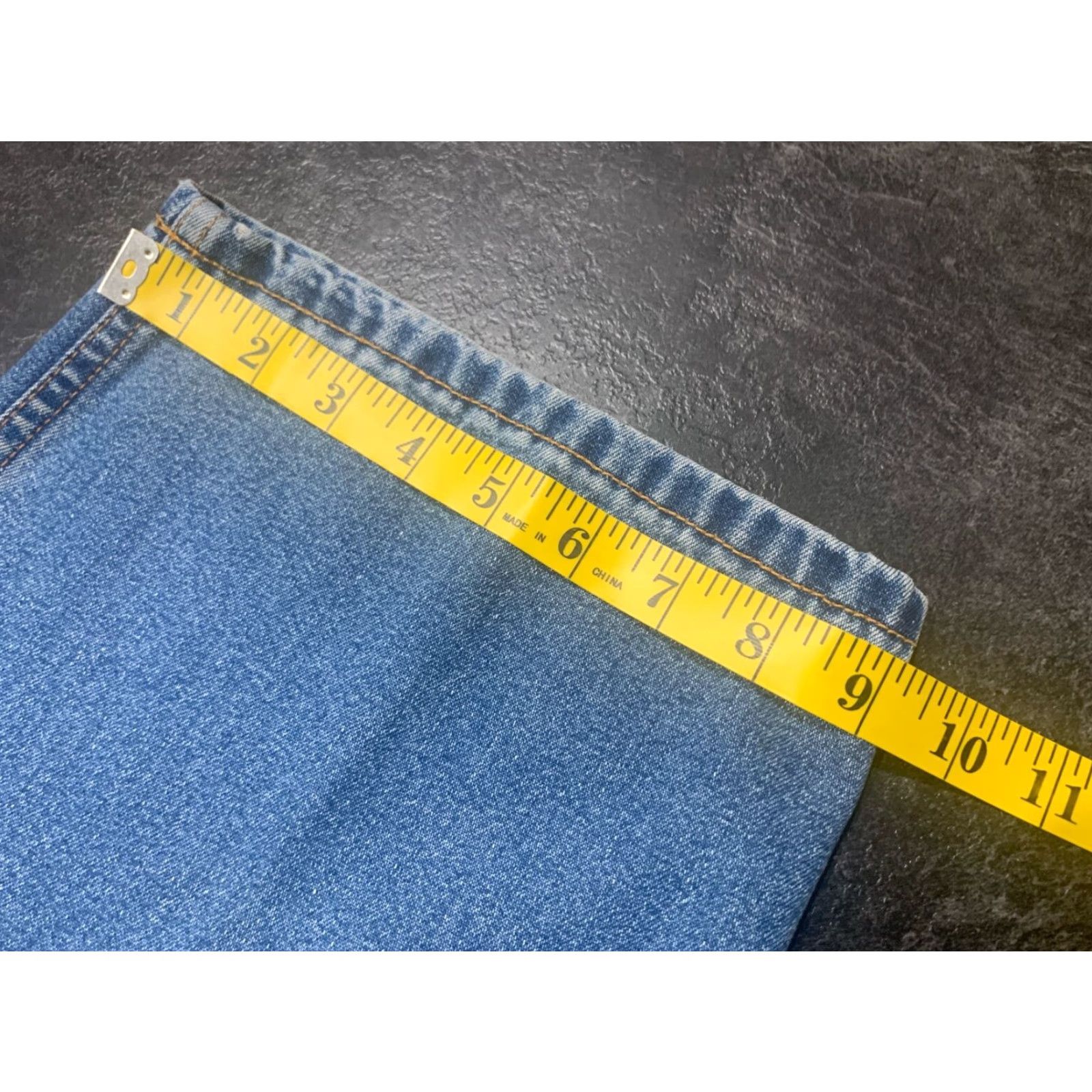 Vintage VTG RLX House of Walsh Relax 5 Pocket Jeans Denim Pants Regular Men 36x32 Blue Cotton Tencel Twill 32 Inseam Mens Size US 36 / EU 52 - 7 Thumbnail