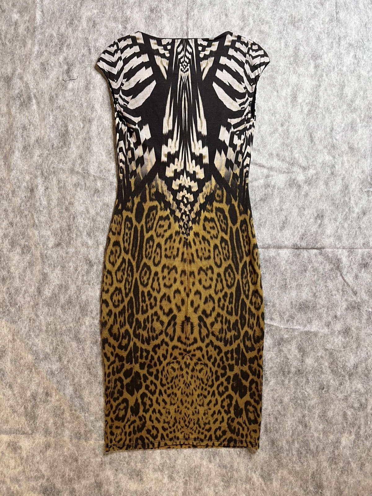 Roberto Cavalli Roberto Cavalli Dress Animal Print Size M / US 6-8 / IT 42-44 - 2 Thumbnail