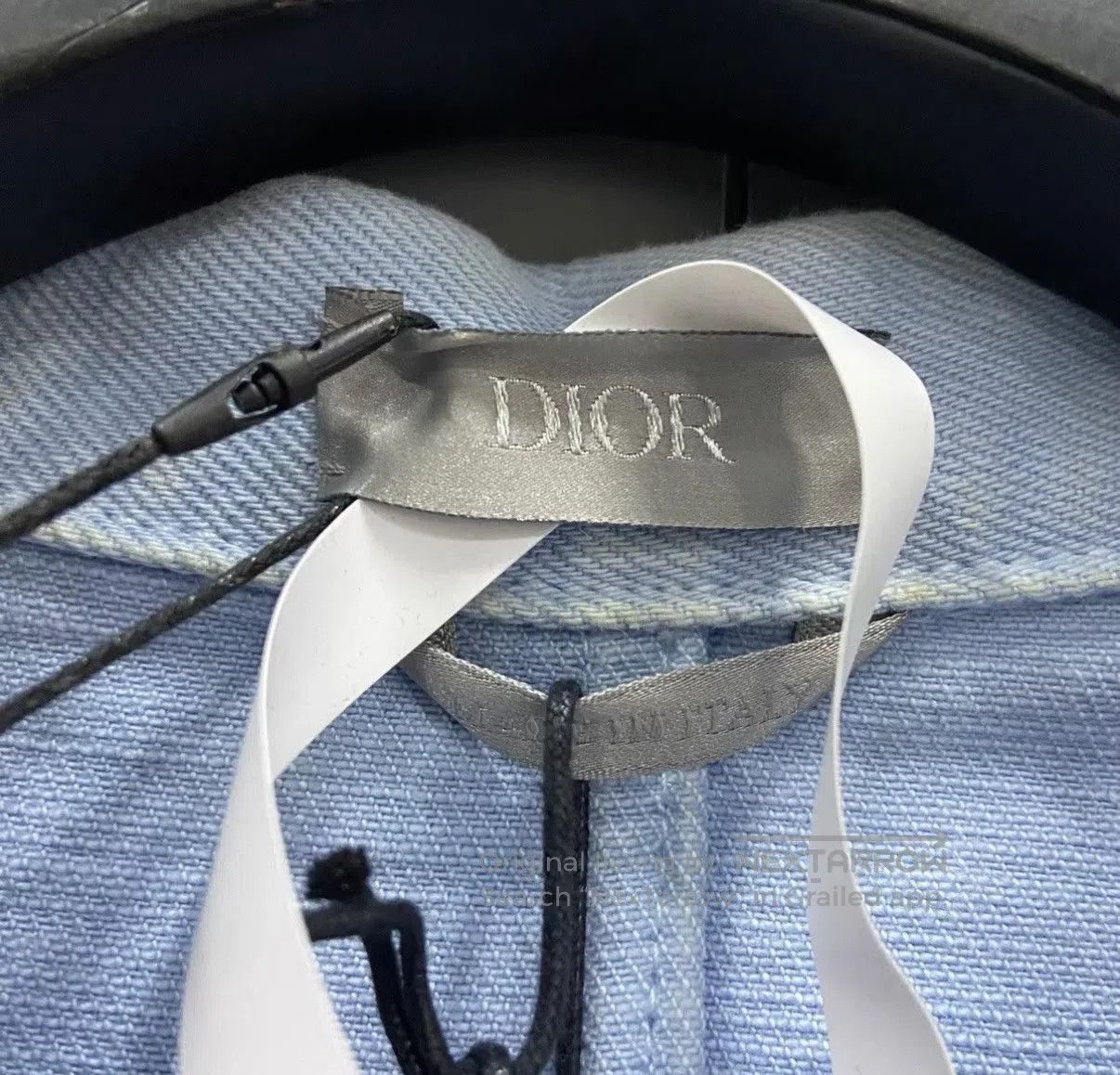 Dior Blue Long-Sleeve Button-Up Shirt. Size US L / EU 52-54 / 3 - 3 Thumbnail