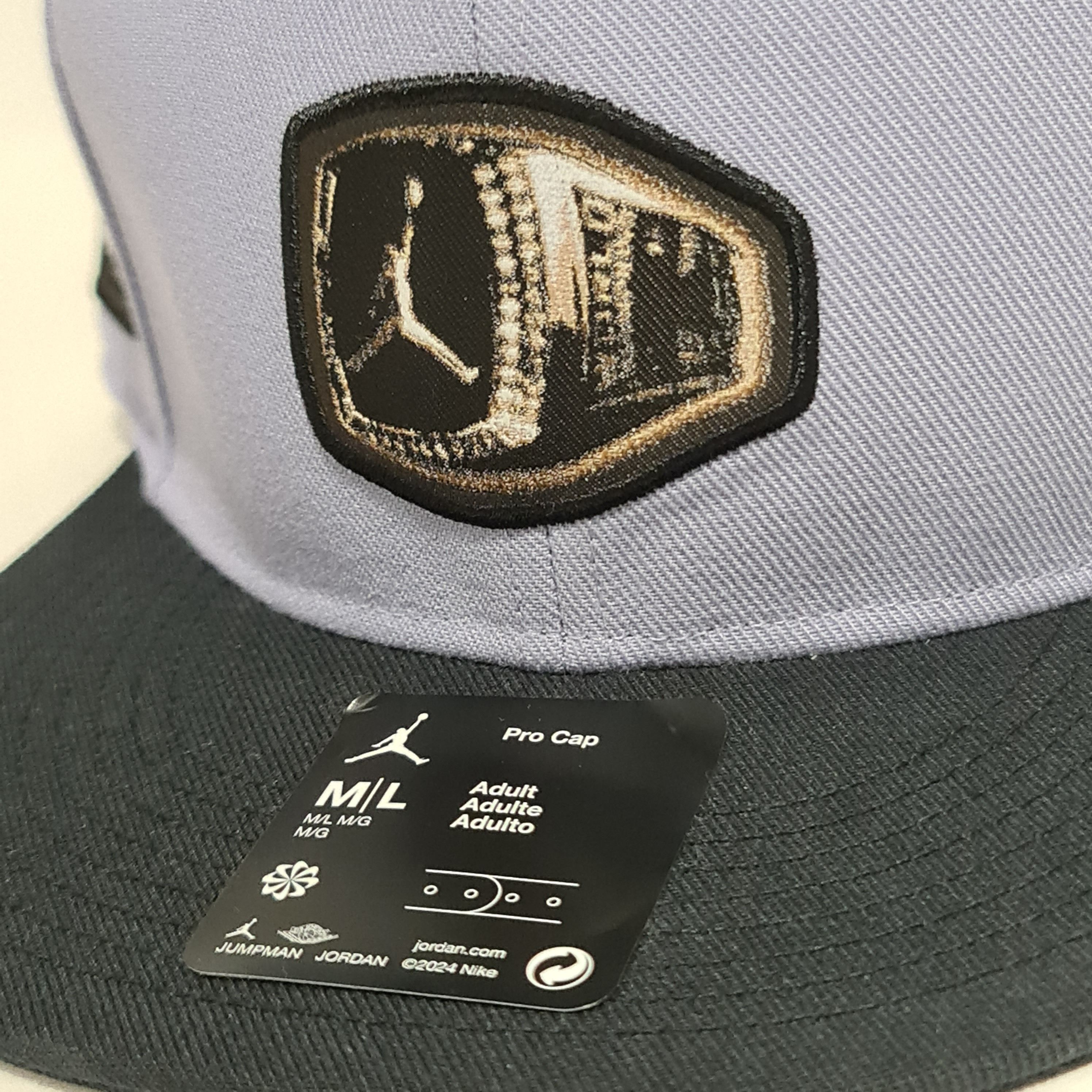 Jordan Brand Jordan Cap Snapback 'Flight MVP Champ Rings' Indigo/Black Size ONE SIZE - 6 Thumbnail