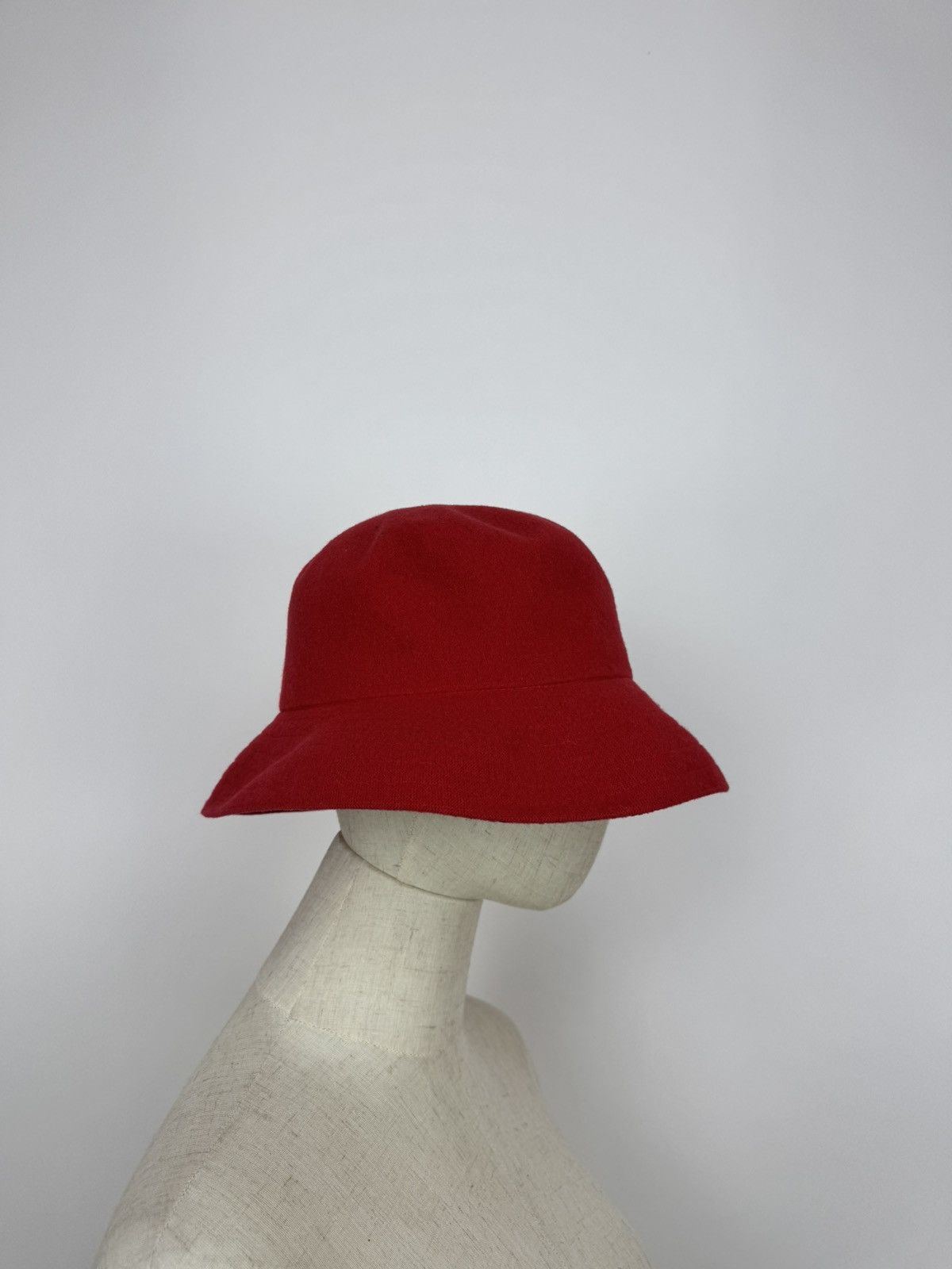 Kangol Vintage kangol wool Bucket Hat red Bermuda Casual Panama hat Size ONE SIZE - 3 Thumbnail