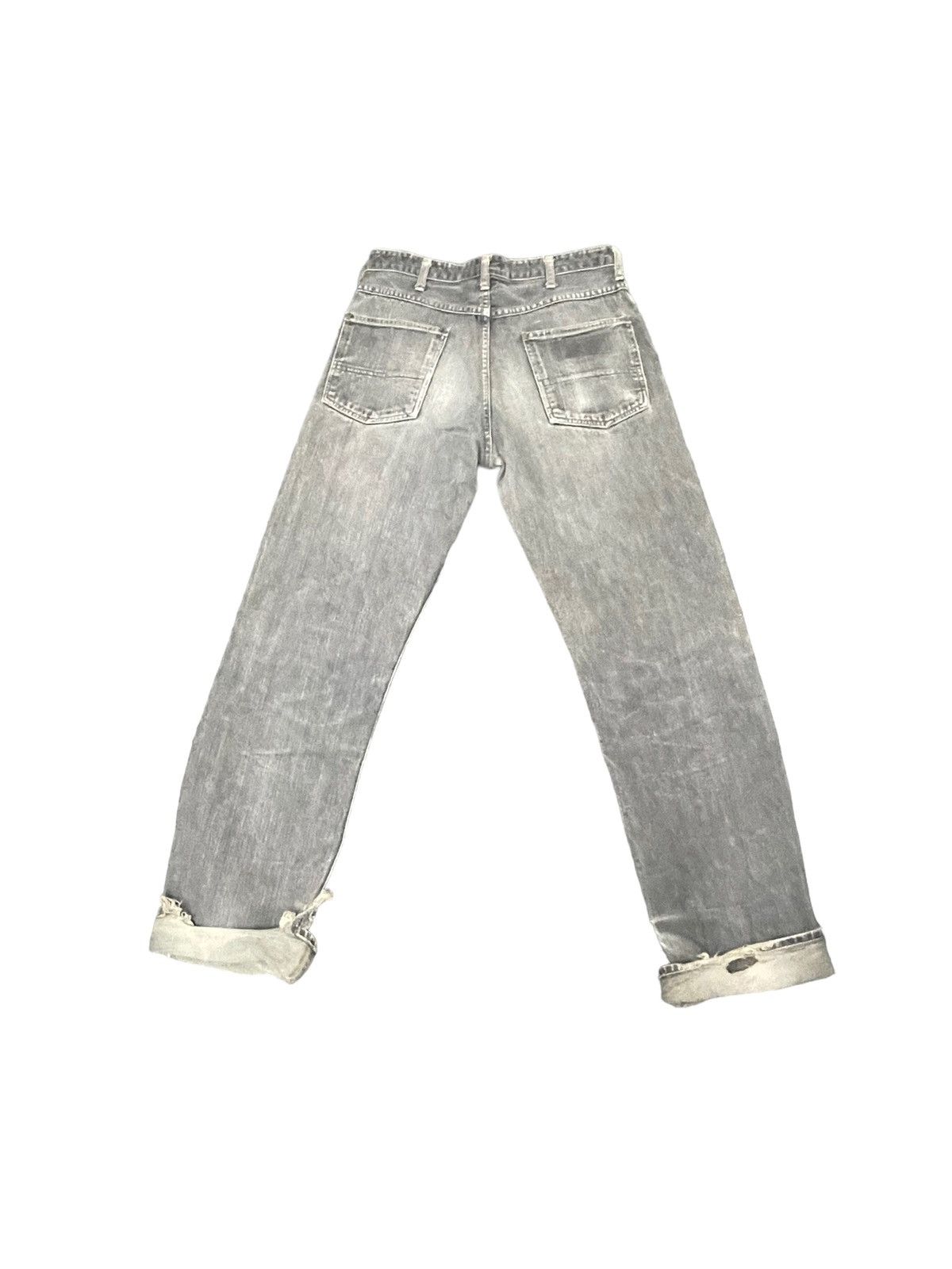 Bape Vintage Bape Busy Works Selvedge Distresed Denim Size US 31 - 8 Thumbnail