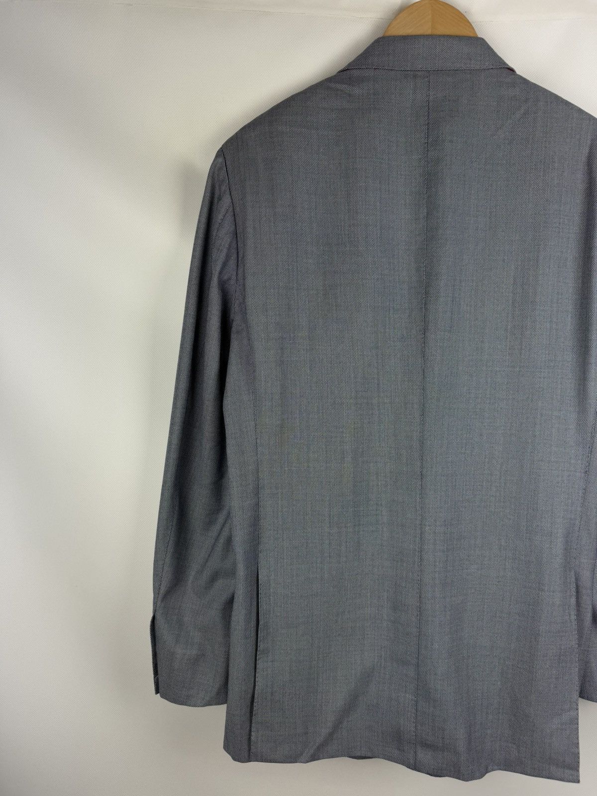 Suitsupply × Vitale Barberis Canonico Suitsupply Vitale Barberis Canonico Men’s Wool Blazer Jacket Size 42R - 13 Thumbnail