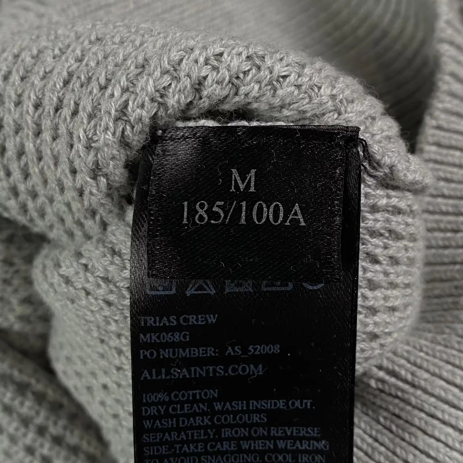 Allsaints Mens Allsaints Sweatshirt Size M Size US M / EU 48-50 / 2 - 5 Thumbnail