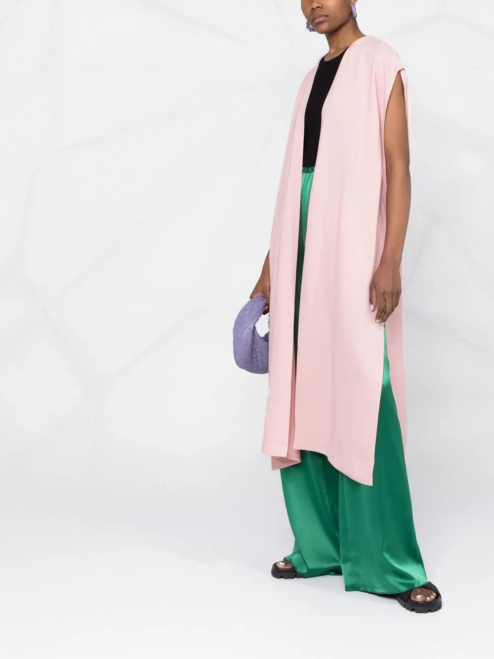 Valentino o1y0226 Open Vest in Pink Size XS / US 0-2 / IT 36-38 - 4 Thumbnail