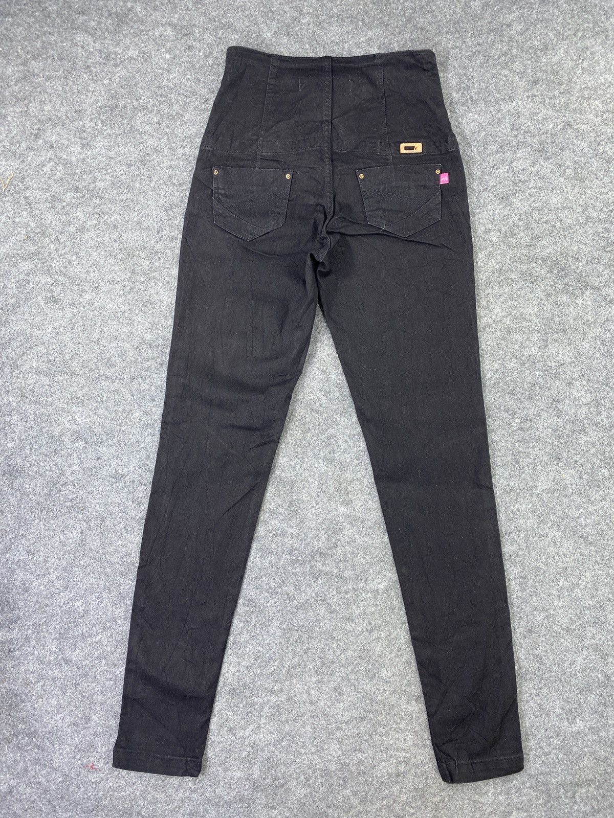 Jean Gata Black Denim - J1017 Size 26" / US 2 / IT 38 - 4 Thumbnail