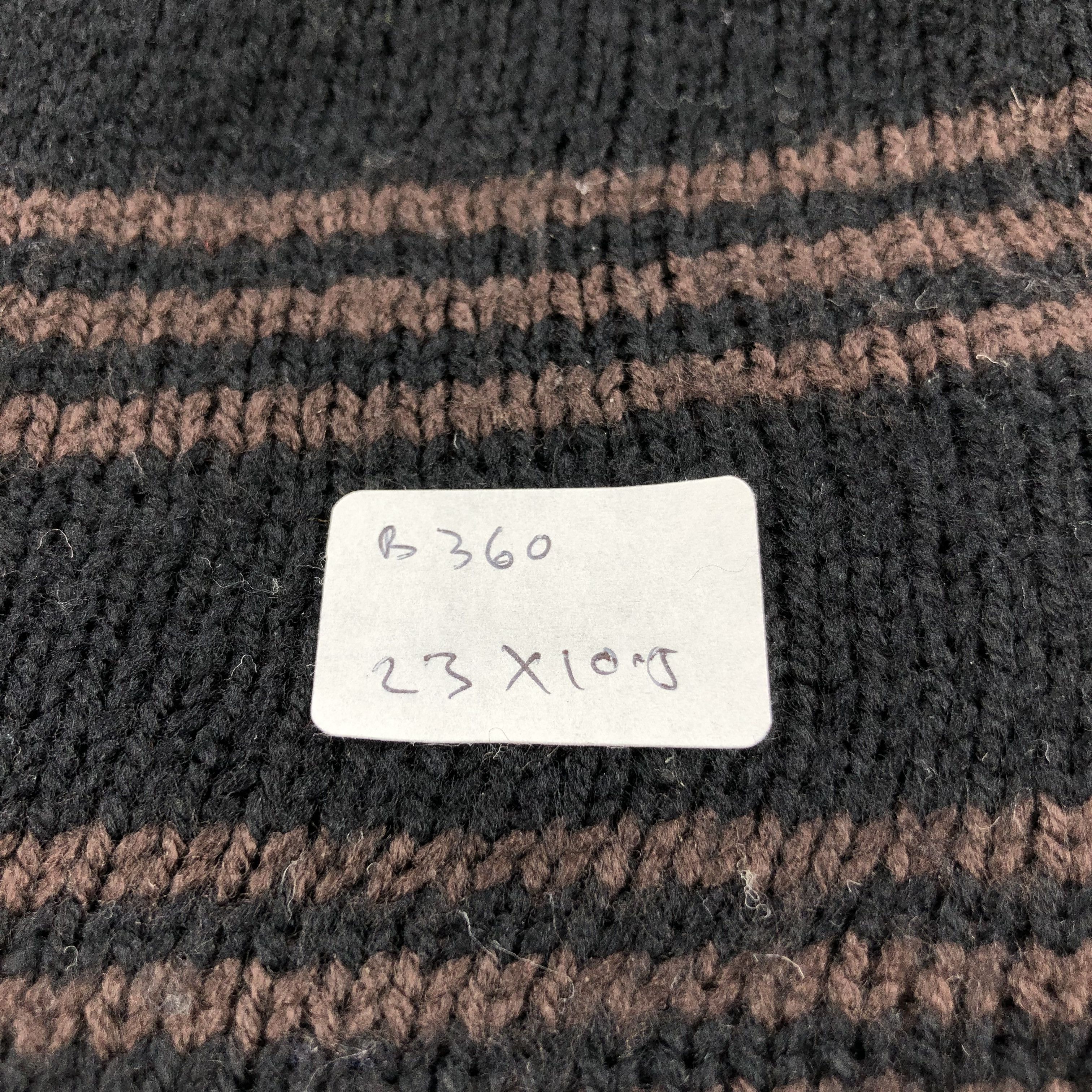 Vintage Unknown Reversible Stripes Beanie Snowcap Snow Hat B360 Size ONE SIZE - 8 Thumbnail