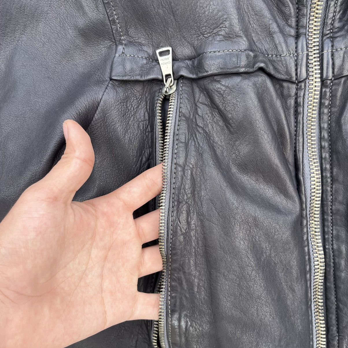 Giorgio Brato Giorgio brato hooded leather jacket Size US S / EU 44-46 / 1 - 6 Thumbnail