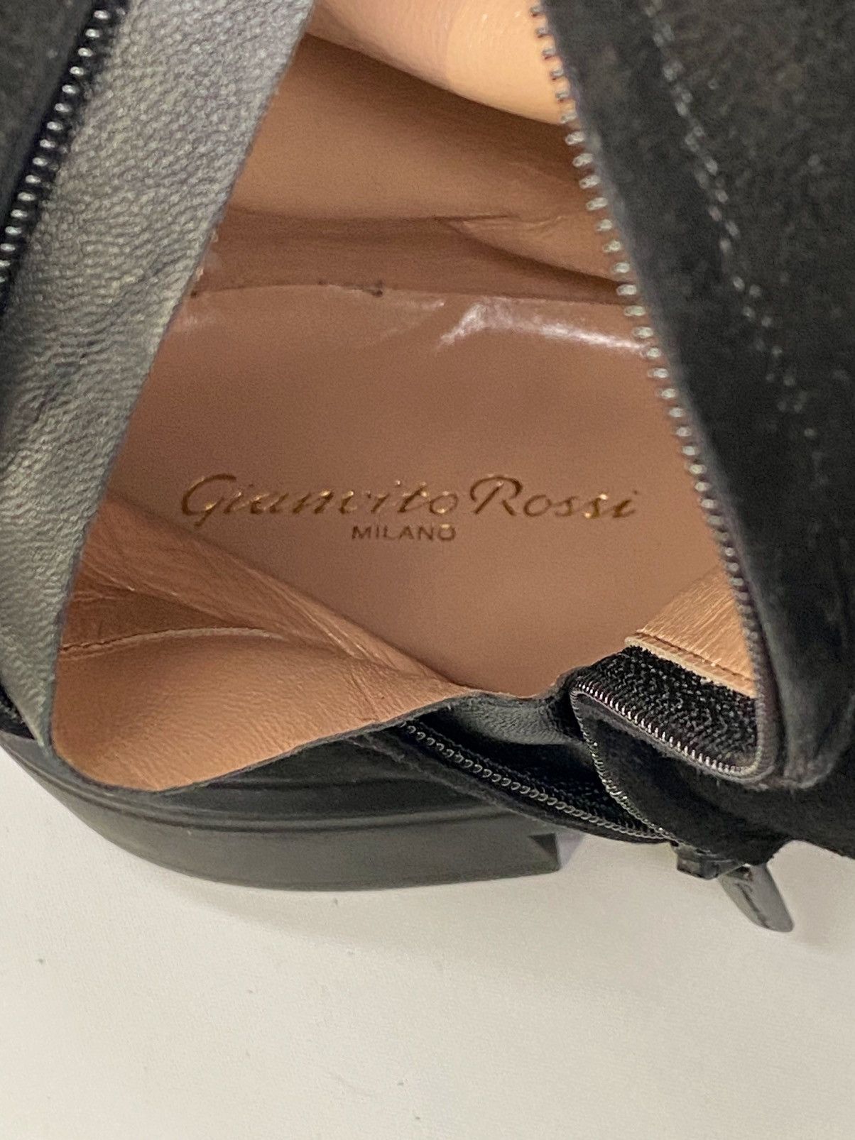 Gianvito Rossi Gianvito Rossi Lexington Suede Over The Knee Boots size 38.5 Size US 8.5 / IT 38.5 - 12 Thumbnail