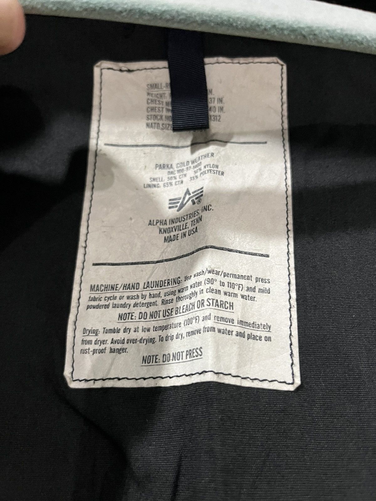 Alpha Industries ALPHA INDUSTRIES FIELD PARKA MADE IN USA Size US S / EU 44-46 / 1 - 12 Thumbnail