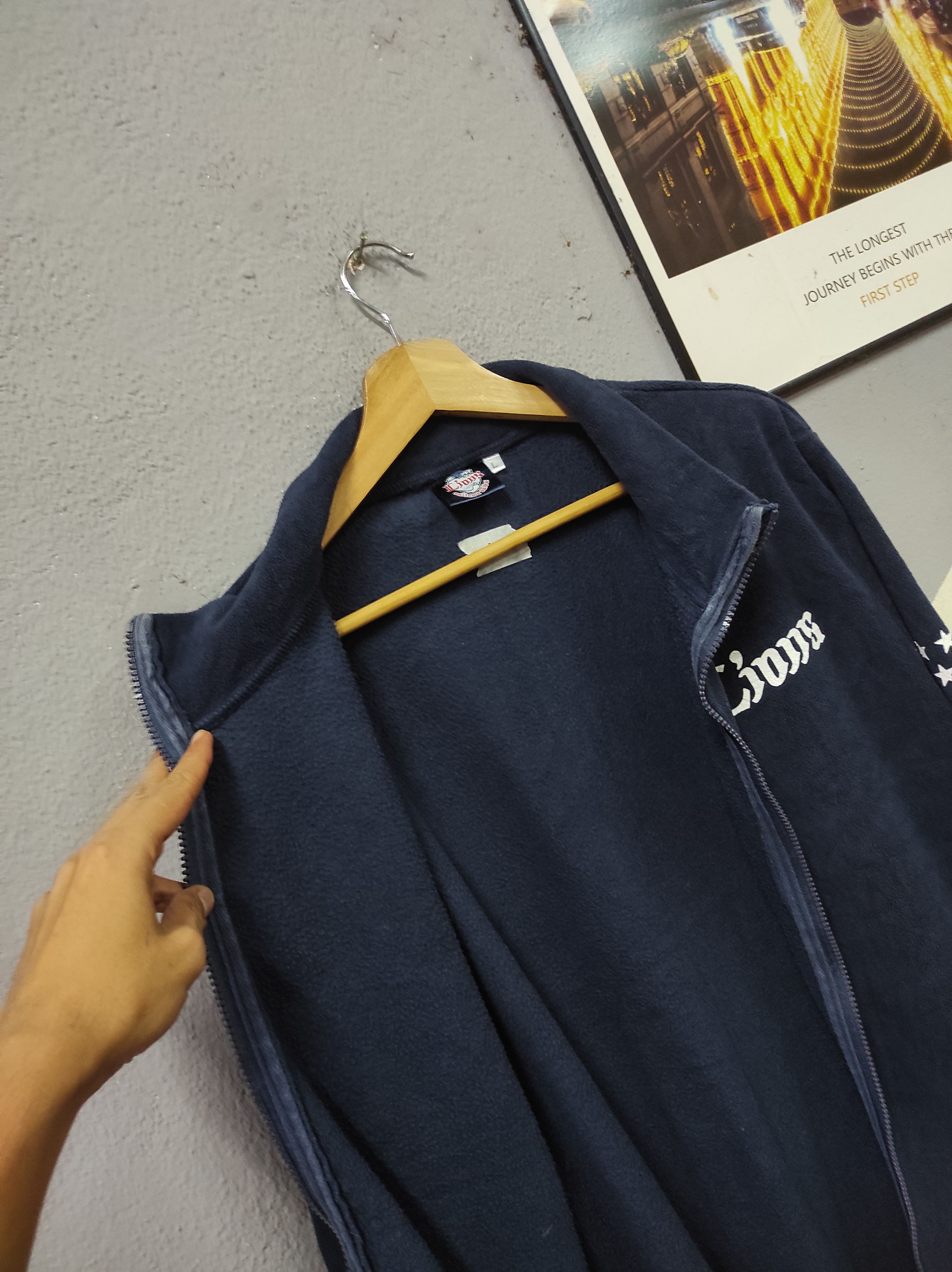 Japanese Brand × MLB SEIBU LIONS BASEBALL LIGHT JACKET FLEECE Size US L / EU 52-54 / 3 - 4 Thumbnail